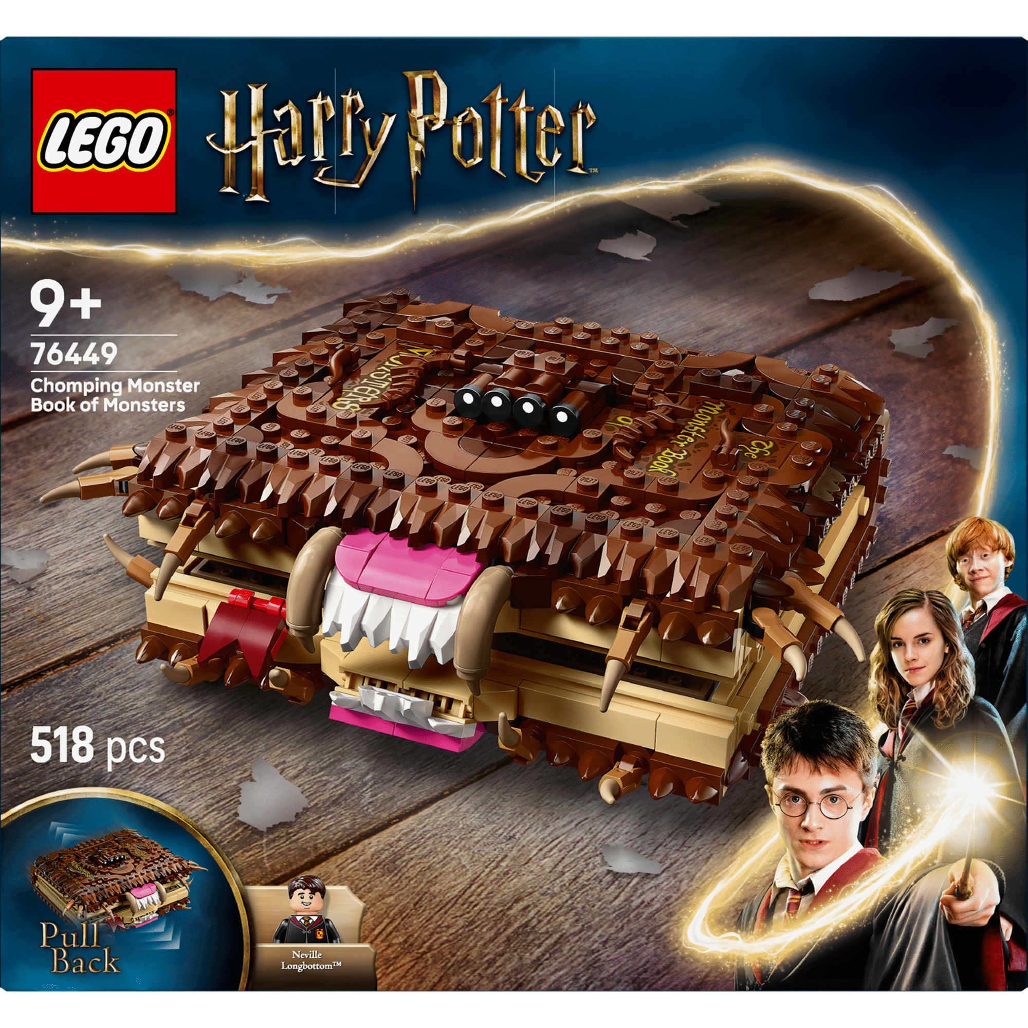 LEGO Harry Potter - Monstro Mordedor: Livro dos Monstros - 76449