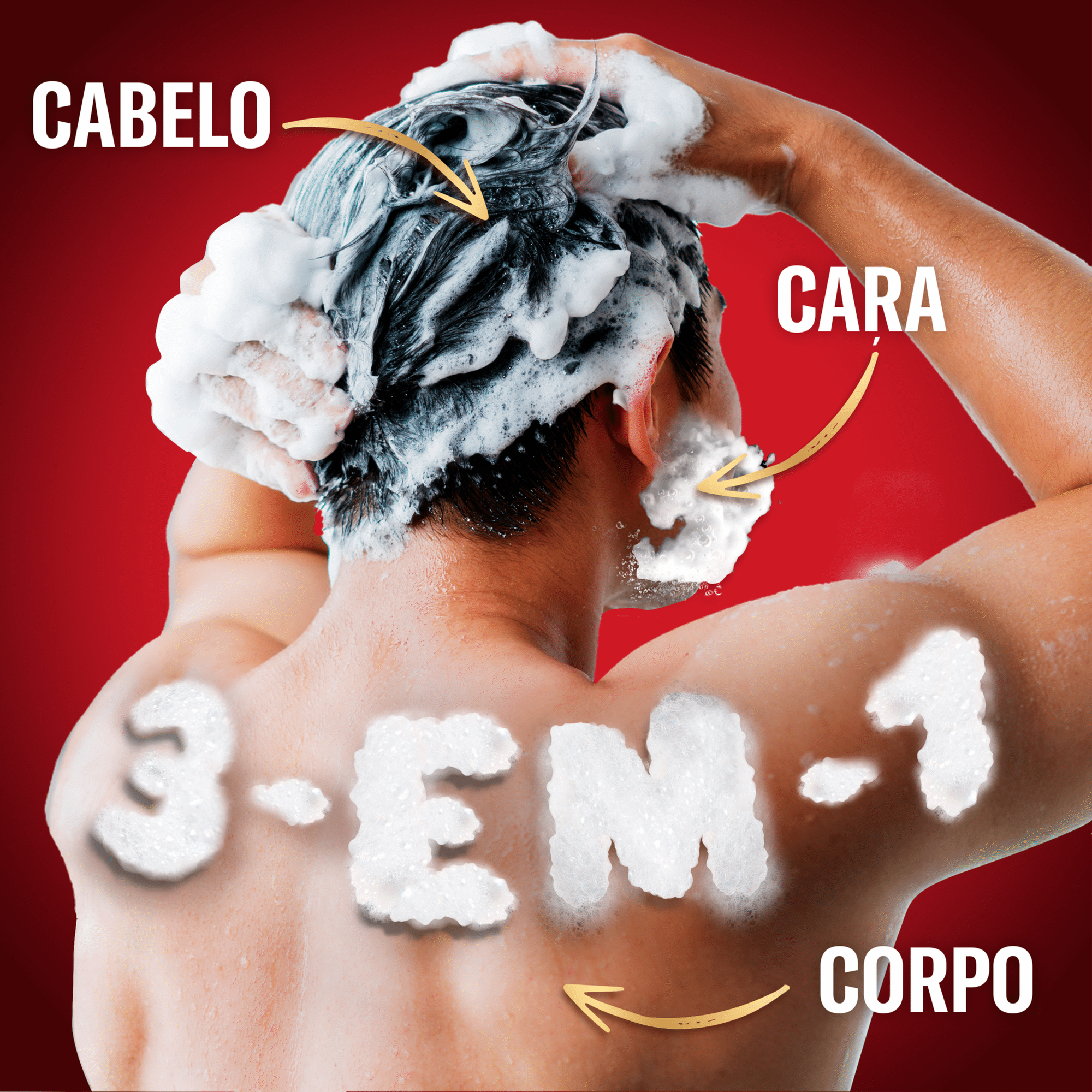 Gel de Banho 3 em 1 Captain