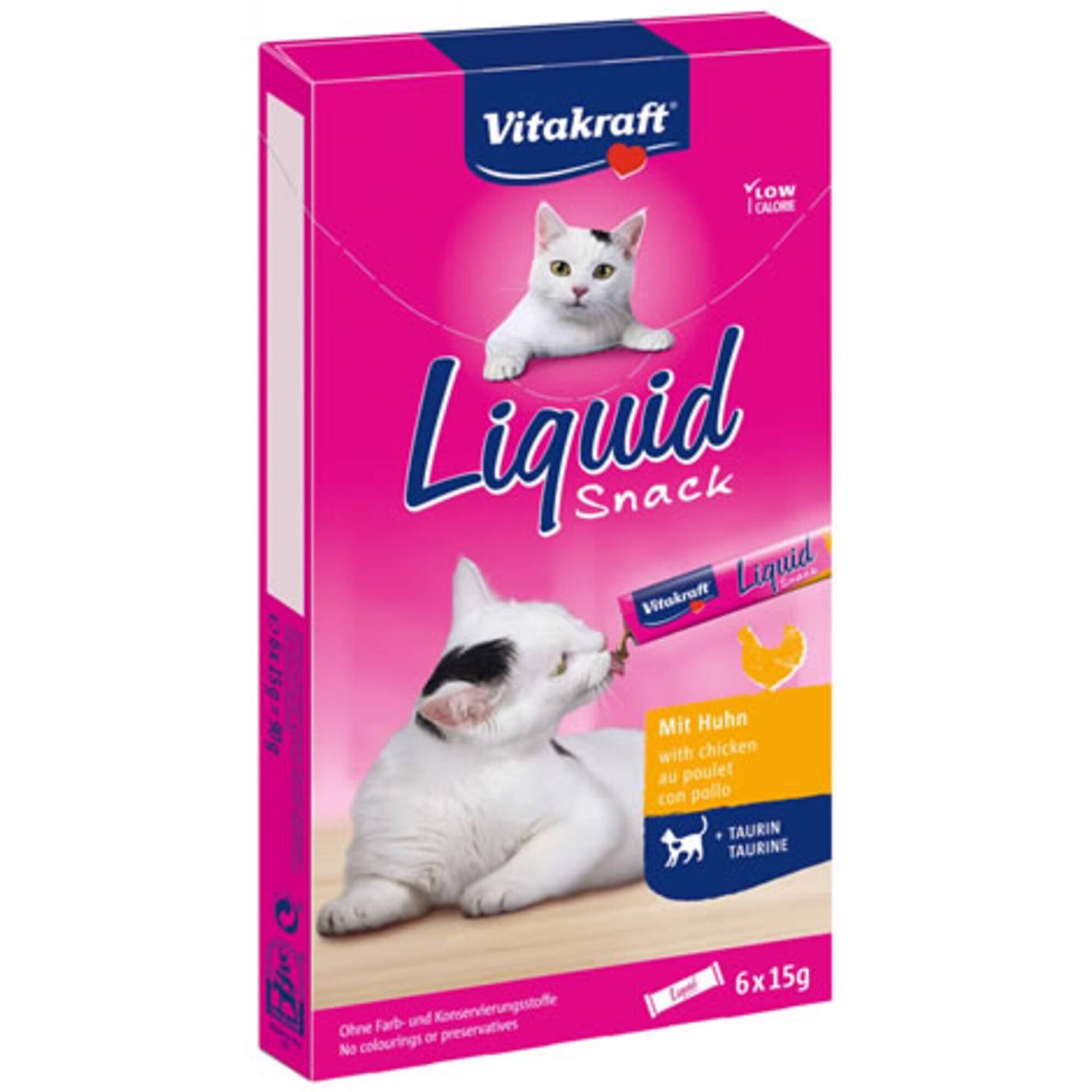 Snack Líquido de Frango + Taurina para Gato