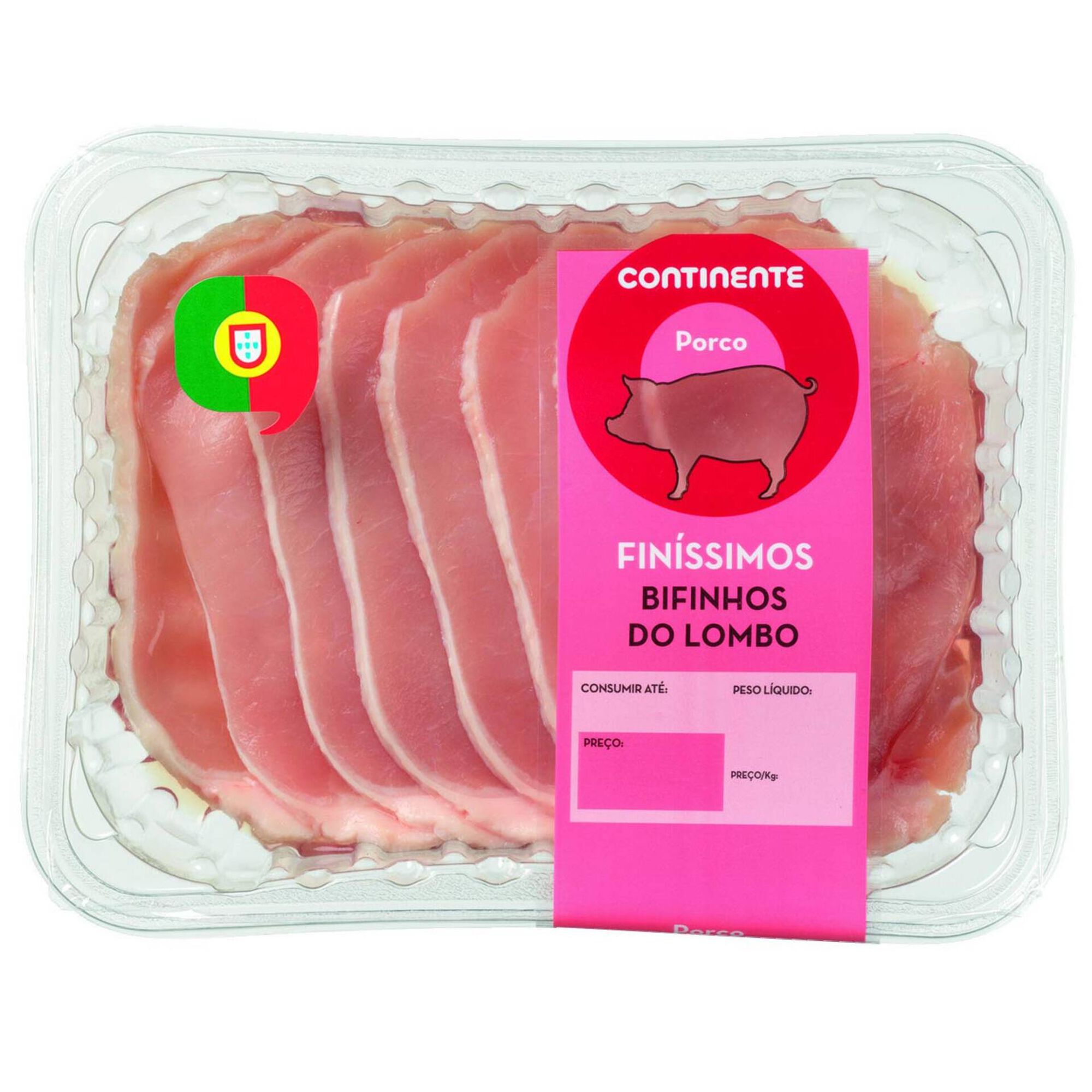 Bifinhos do Lombo de Porco Finíssimos