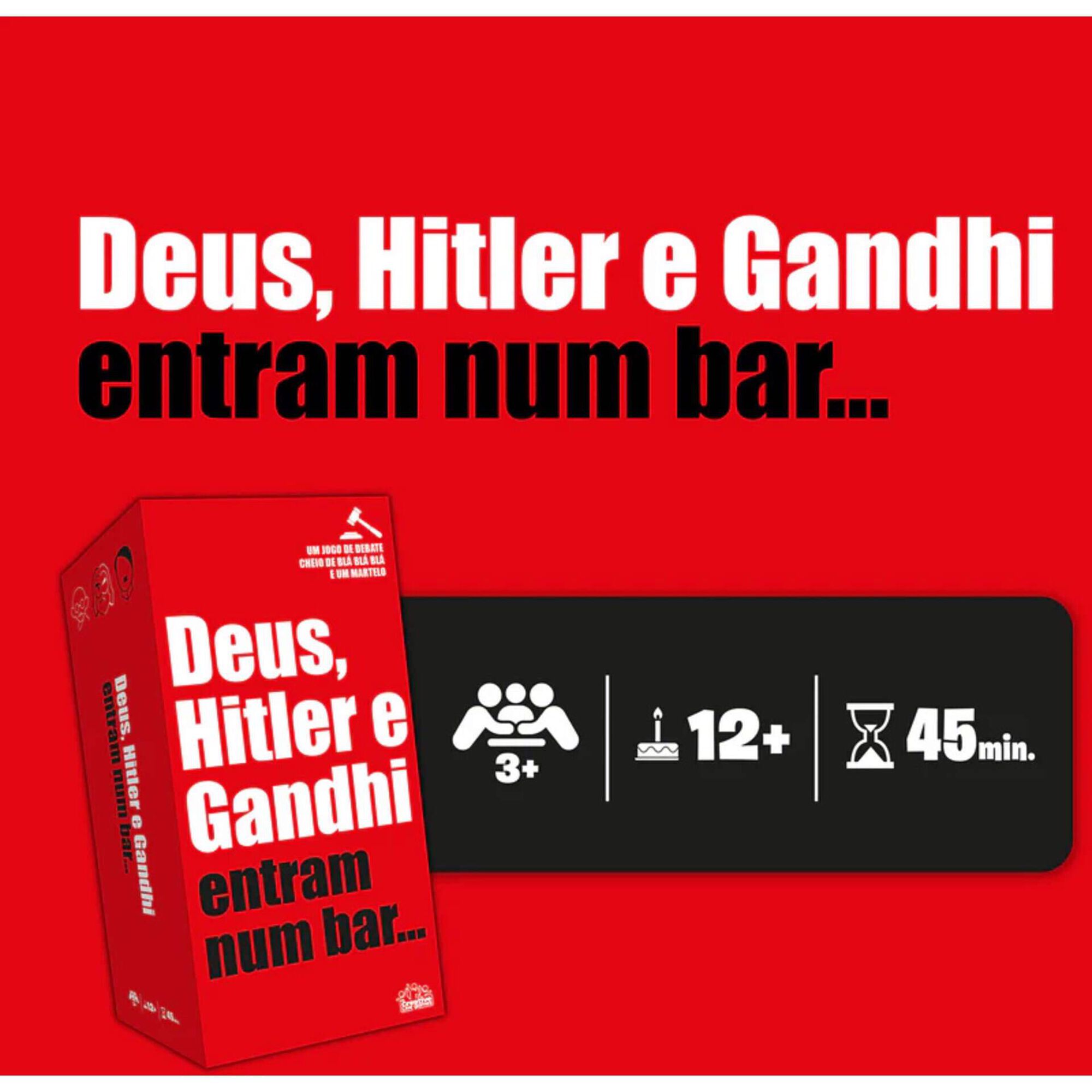 Creative Toys - Jogo Deus, Hitler E Gandhi Entram num Bar