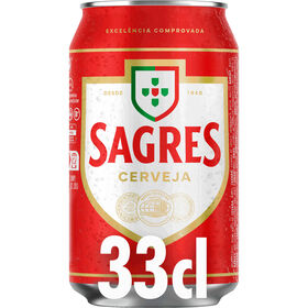 Cerveja com &Aacute;lcool em Lata Sagres