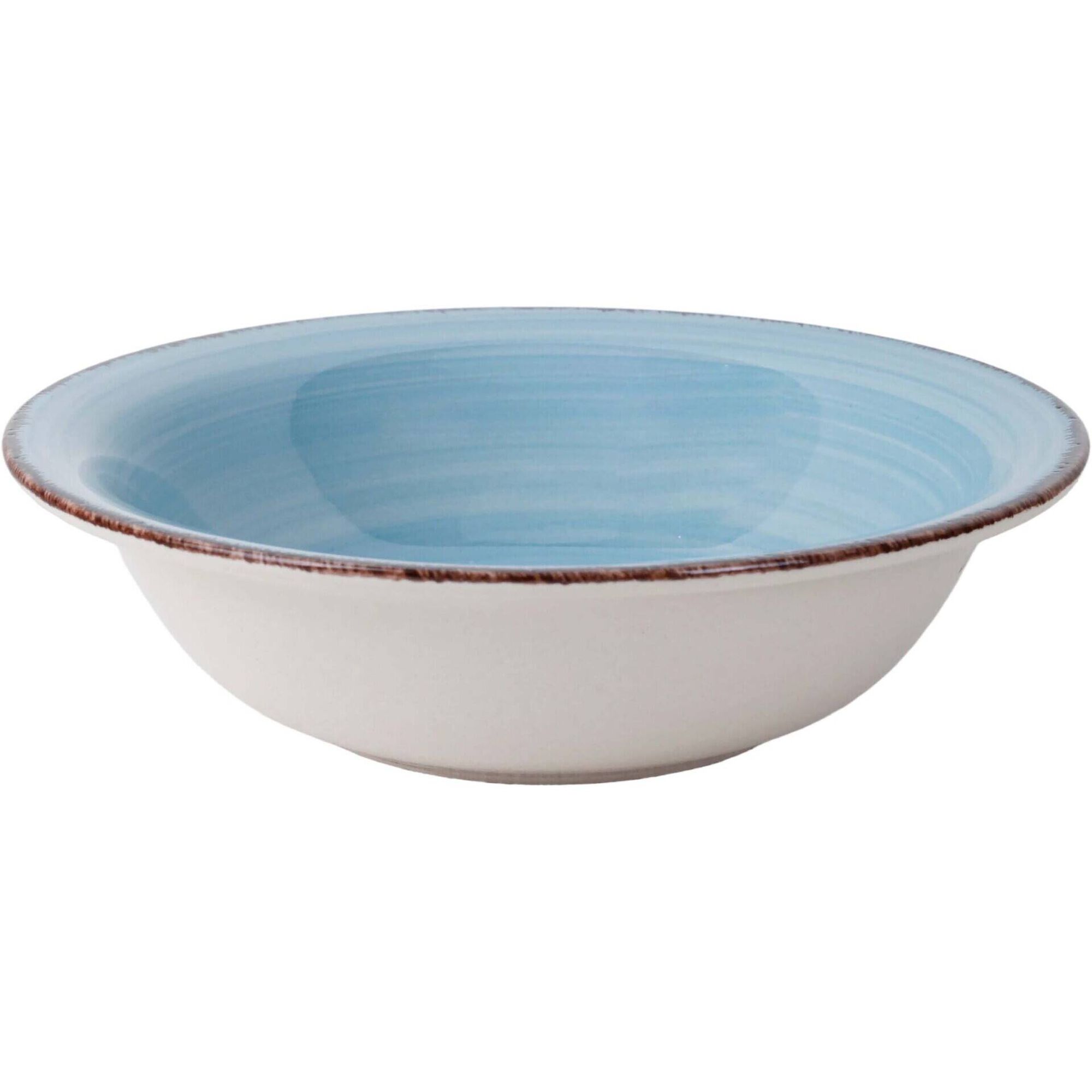 Servi&ccedil;o de Mesa 4 Pessoas Azul Seia Rustic Country Kasa