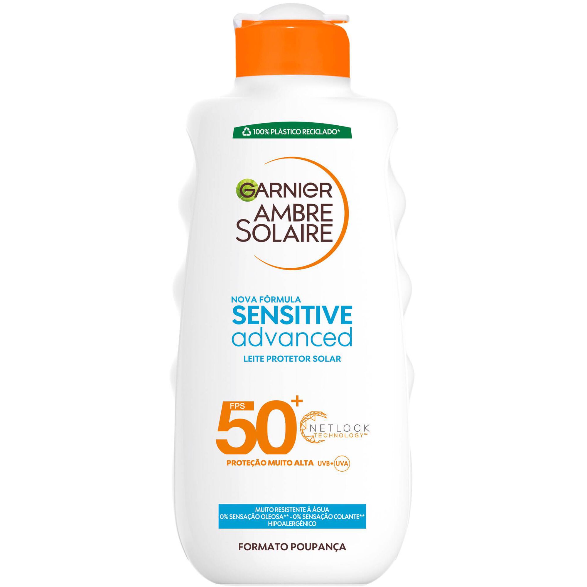 Protetor Solar Leite Ambre Solaire Sensitive Advanced FP50+ Protetor Solar Leite Ambre Solaire Sensitive Advanced FP50+