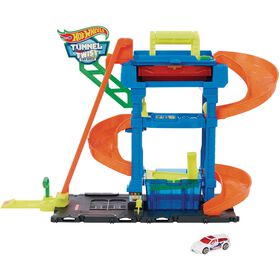 Hot Wheels - T&uacute;nel de Lavagem em Espiral