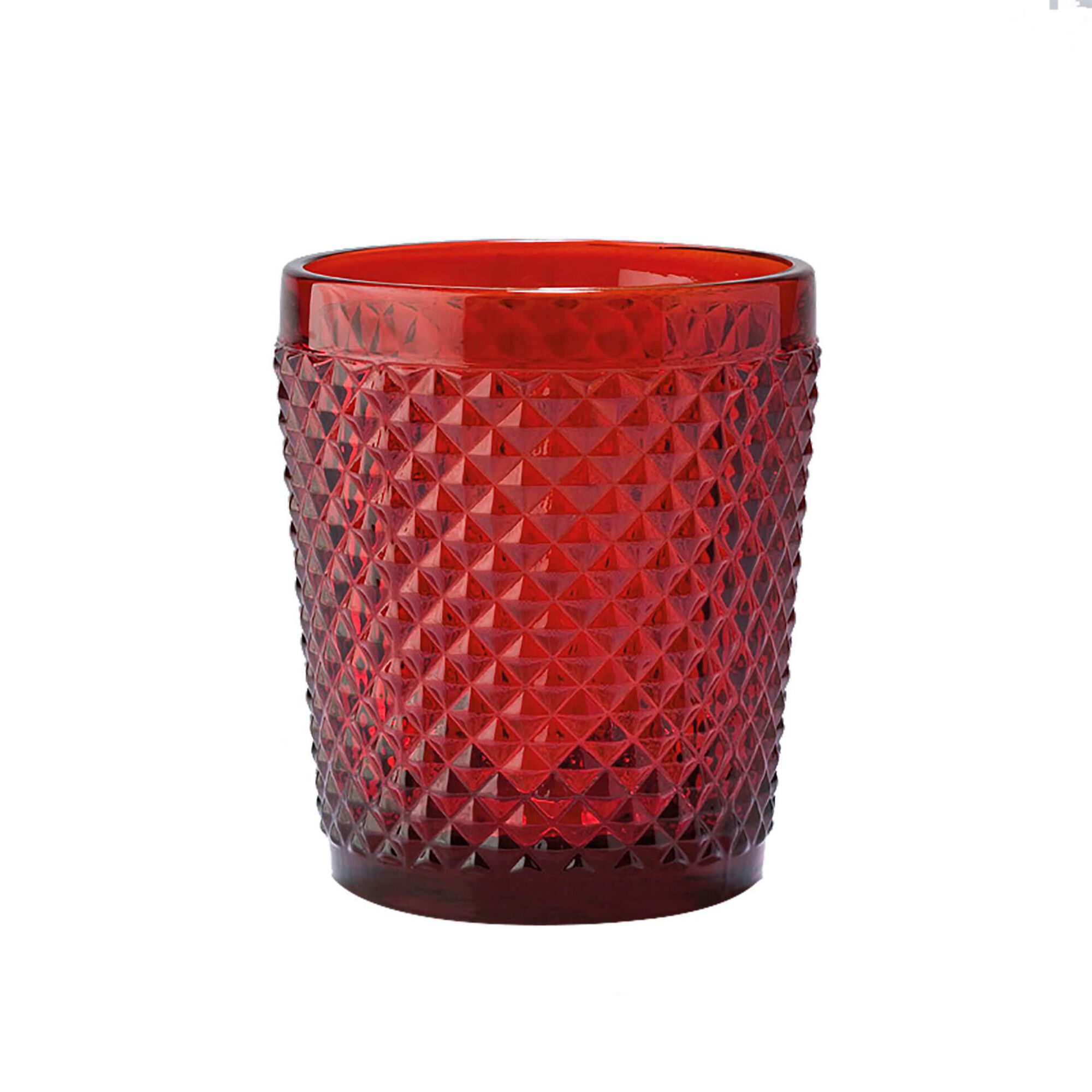Conjunto 6 Copos 28cl Vermelho Picos