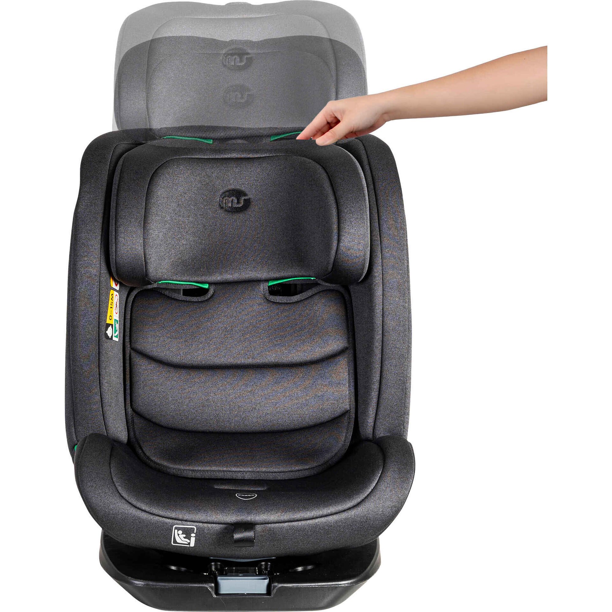 Cadeira Auto I-Size 40-150cm Isofix Rotativa Corfú