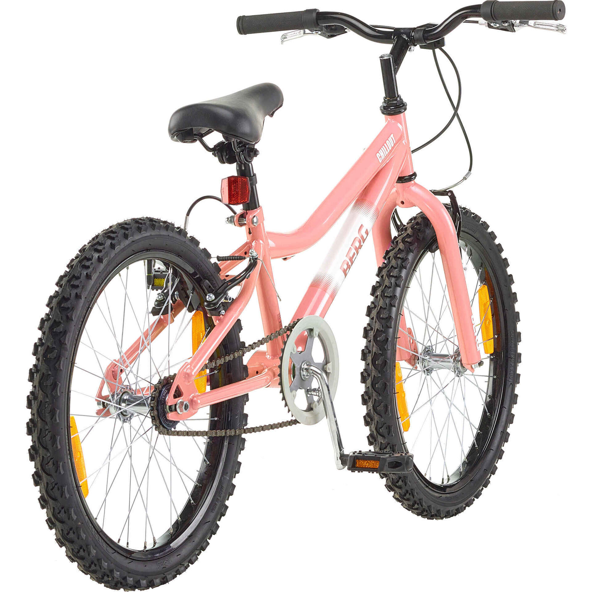 Bicicleta Júnior Chillout Roda 20'' +7 Anos Monovelocidade Rosa