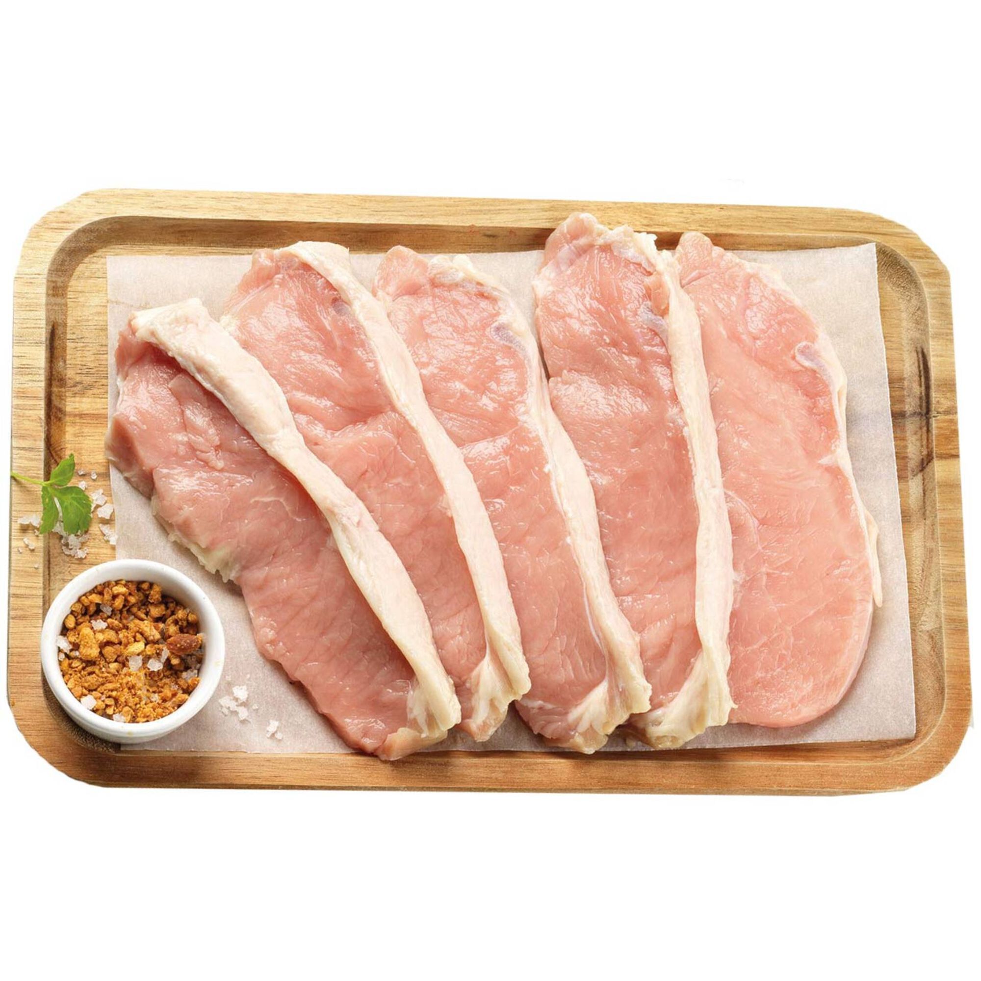 Bife da Vazia de Vitela Branca Fatiado no Balcão