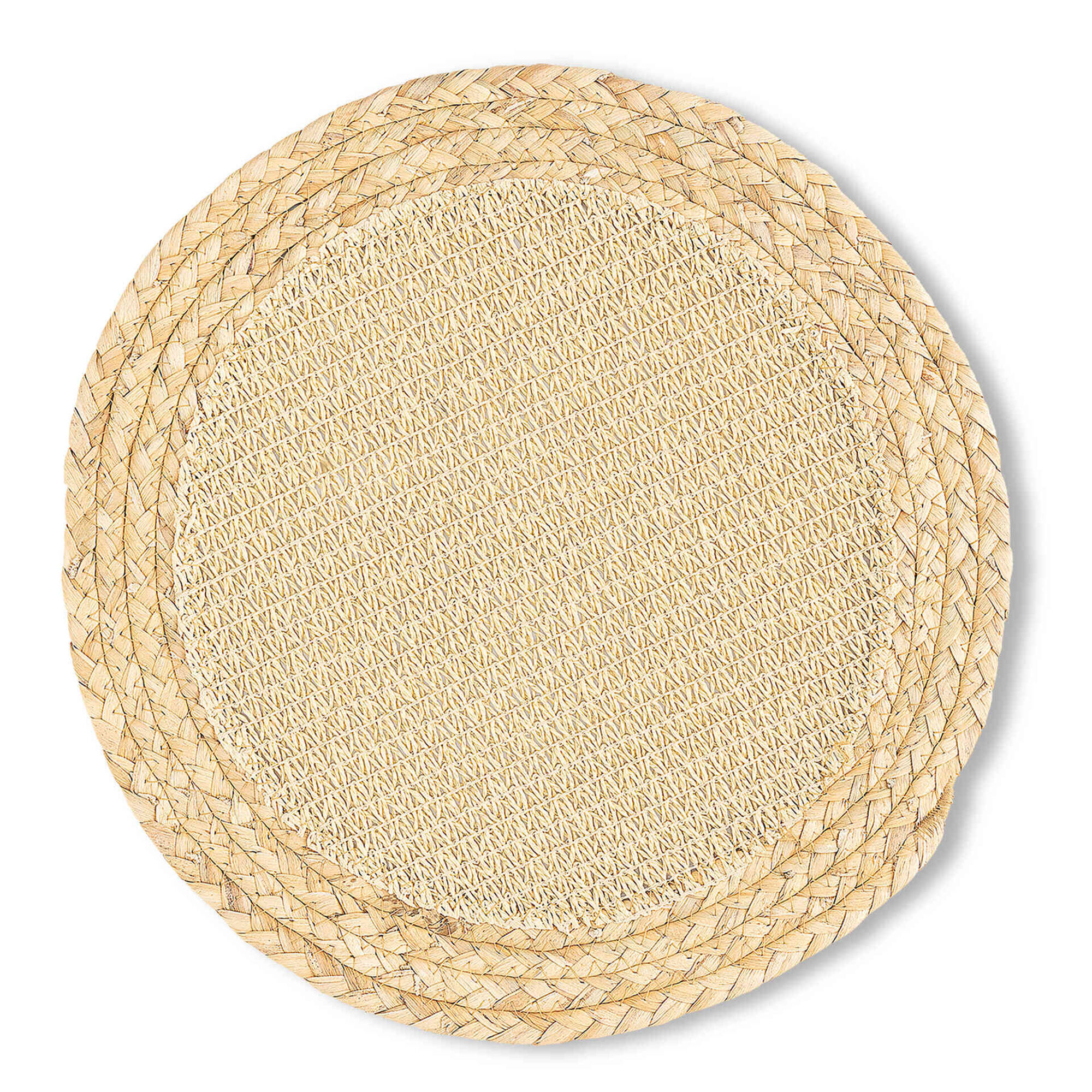 Individual Palhinha 38cm Bege Kasa
