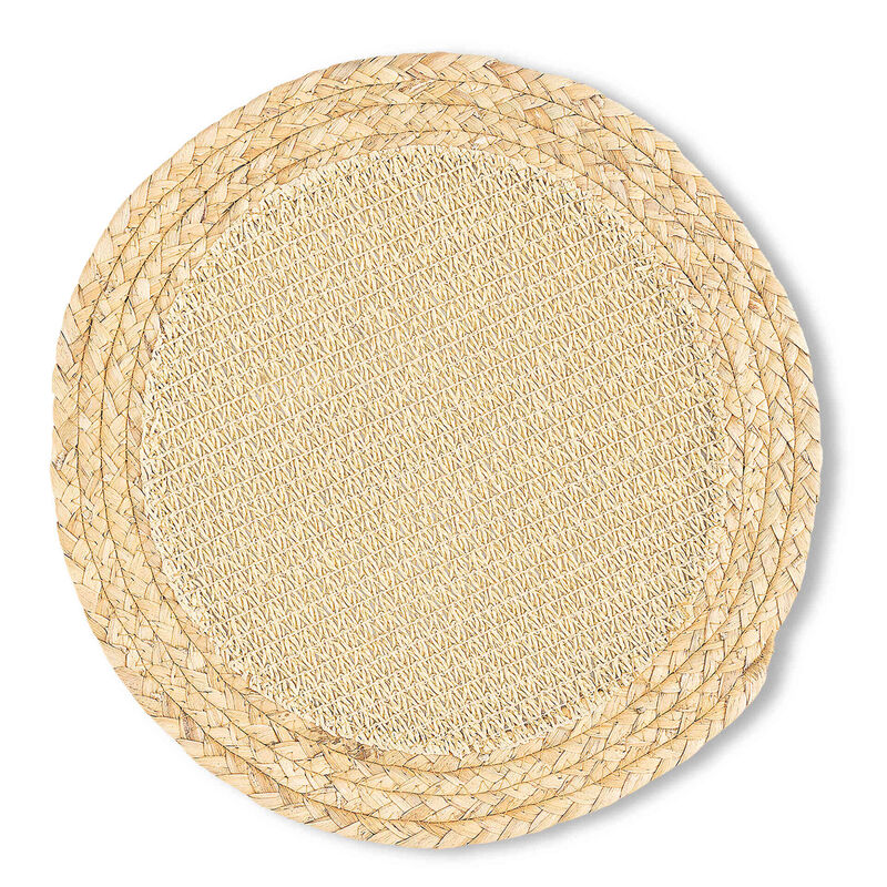 Individual Palhinha 38cm Bege Kasa
