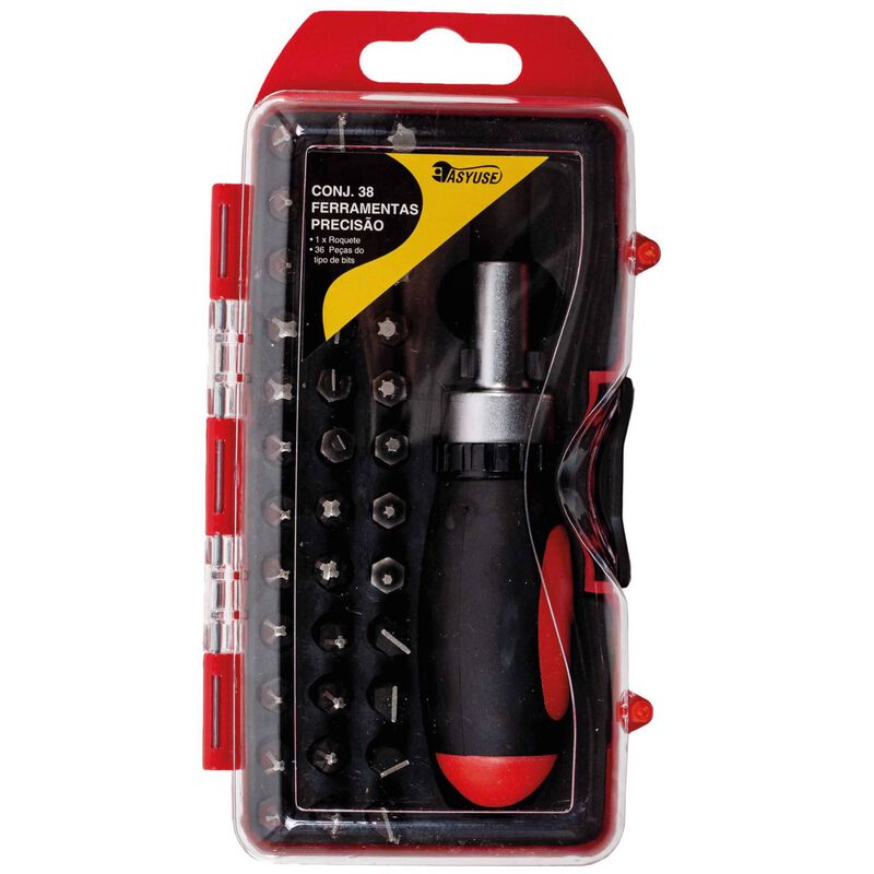 Conjunto de 38 Ferramentas de Precisão