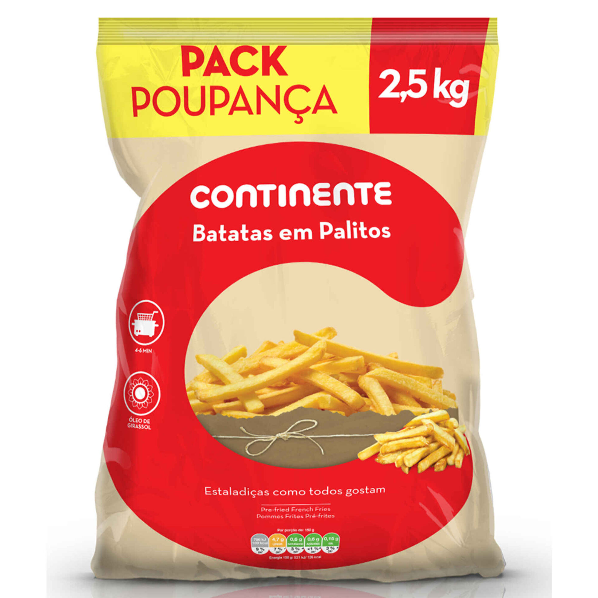 Batata Palitos Pack Poupança