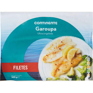 Filetes Garoupa Ultracongelada Continente