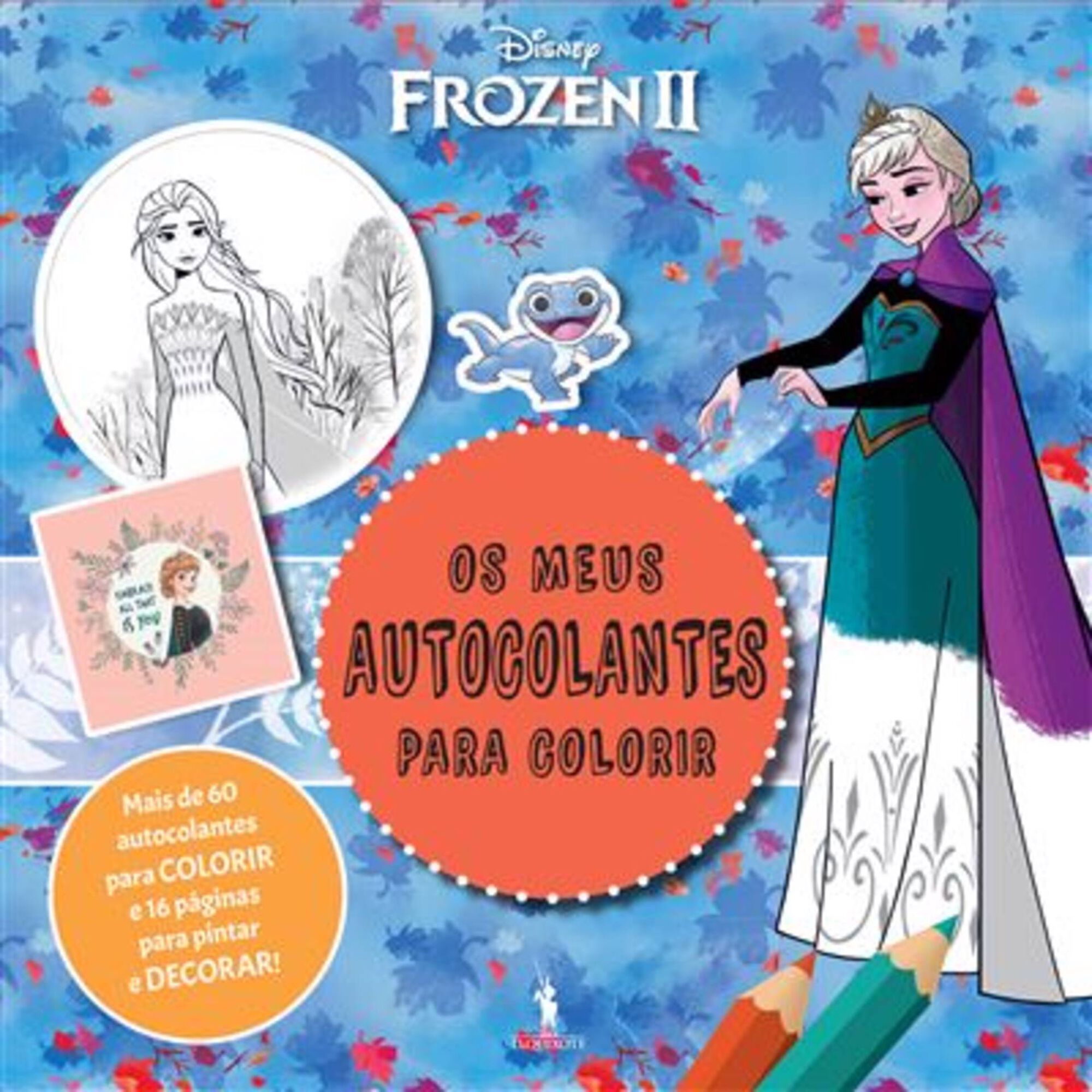 Os Meus Autocolantes para Colorir - Frozen 2 Os Meus Autocolantes para Colorir - Frozen 2