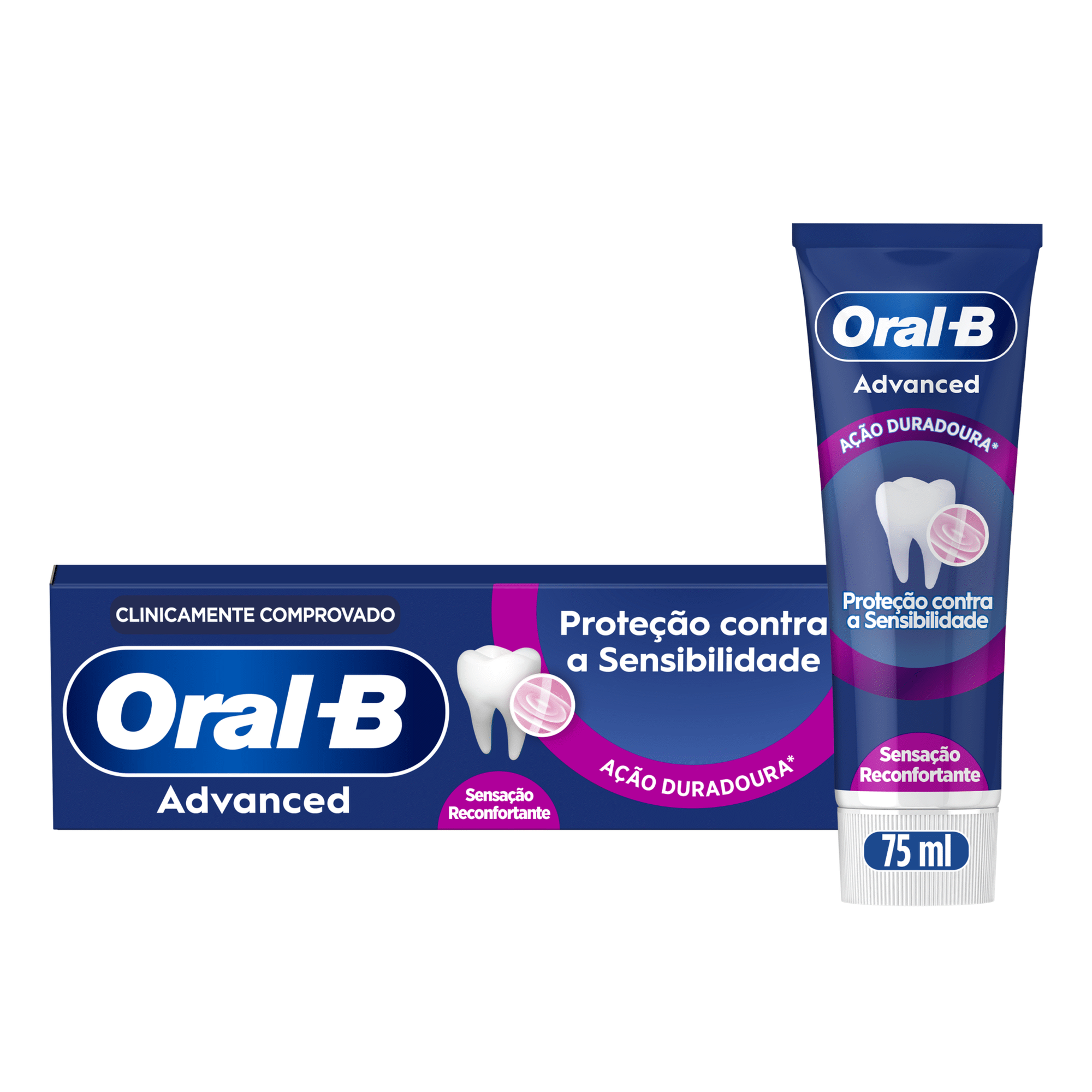 Pasta de Dentes Advanced Prote&ccedil;&atilde;o Sens&iacute;vel Oral-B