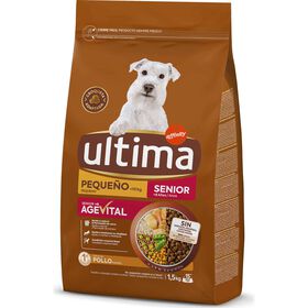 Ra&ccedil;&atilde;o para C&atilde;o S&eacute;nior Mini Frango e Arroz Affinity Ultima