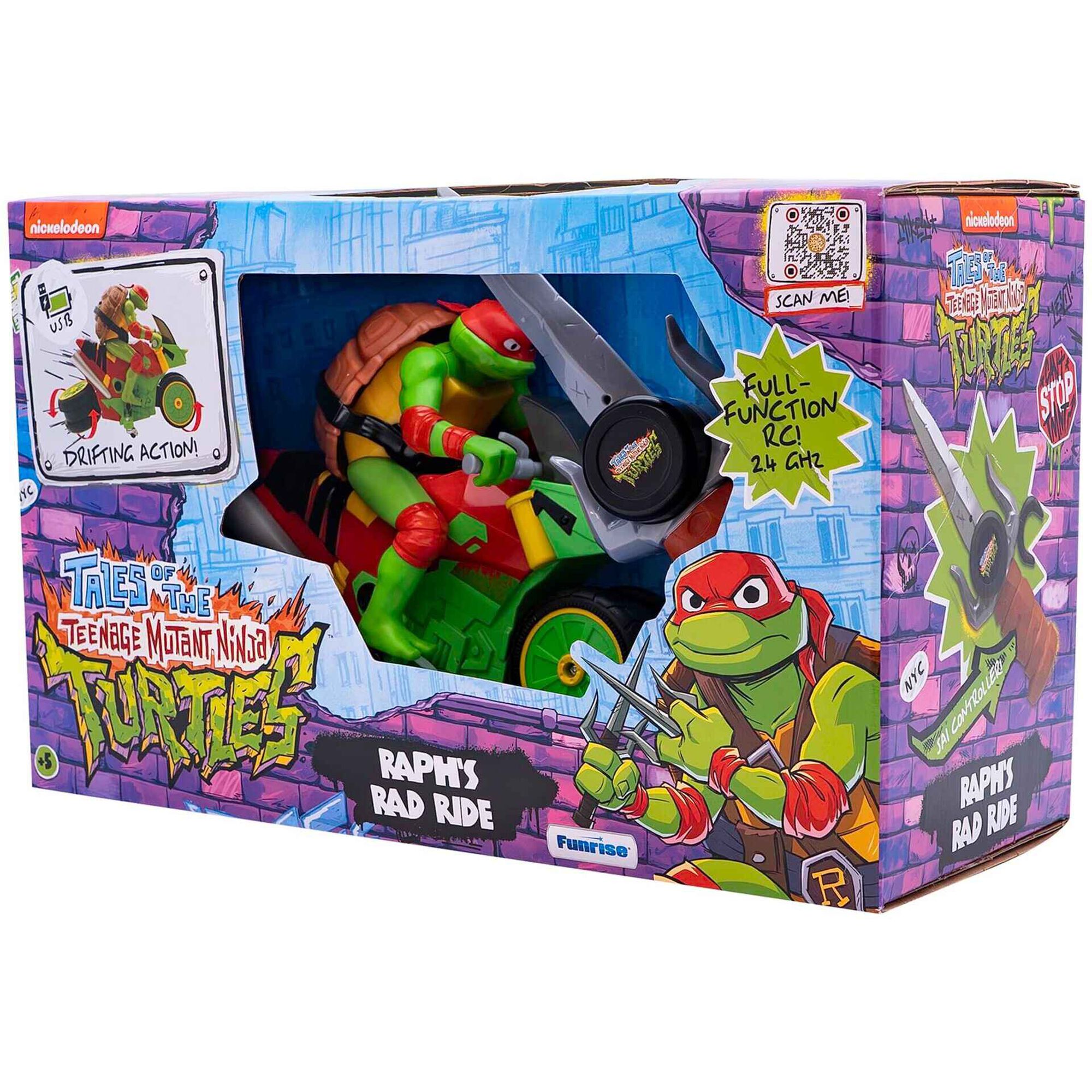 Mota Telecomandada Drifting Raph's Rad Ride