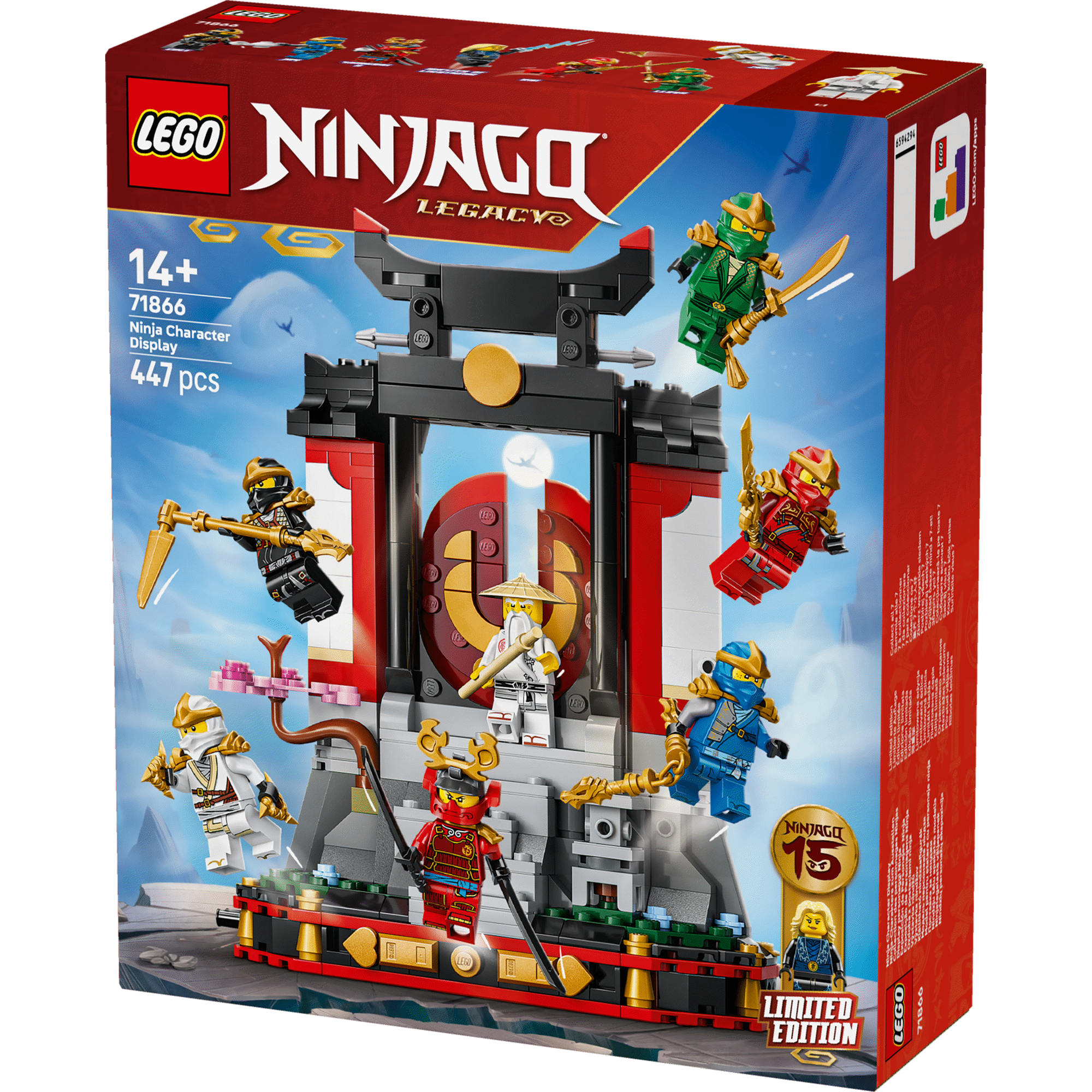 Exposição de Personagens Ninja – 15.º Aniversário - 71866