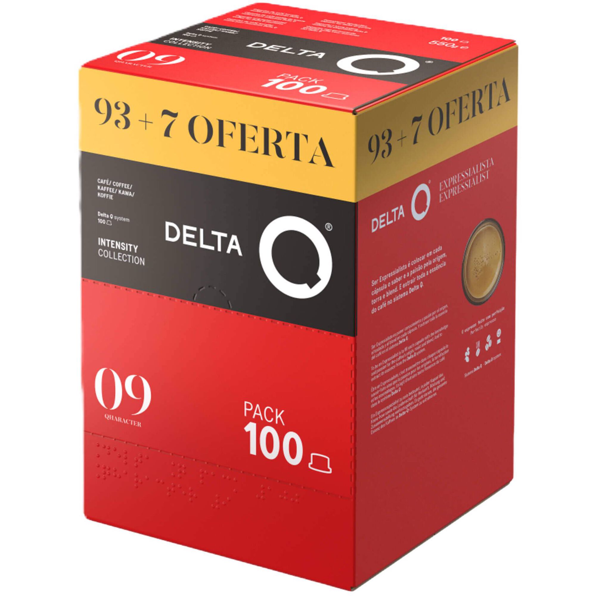 C&aacute;psulas de Caf&eacute; Qharacter Int 9  Delta Q