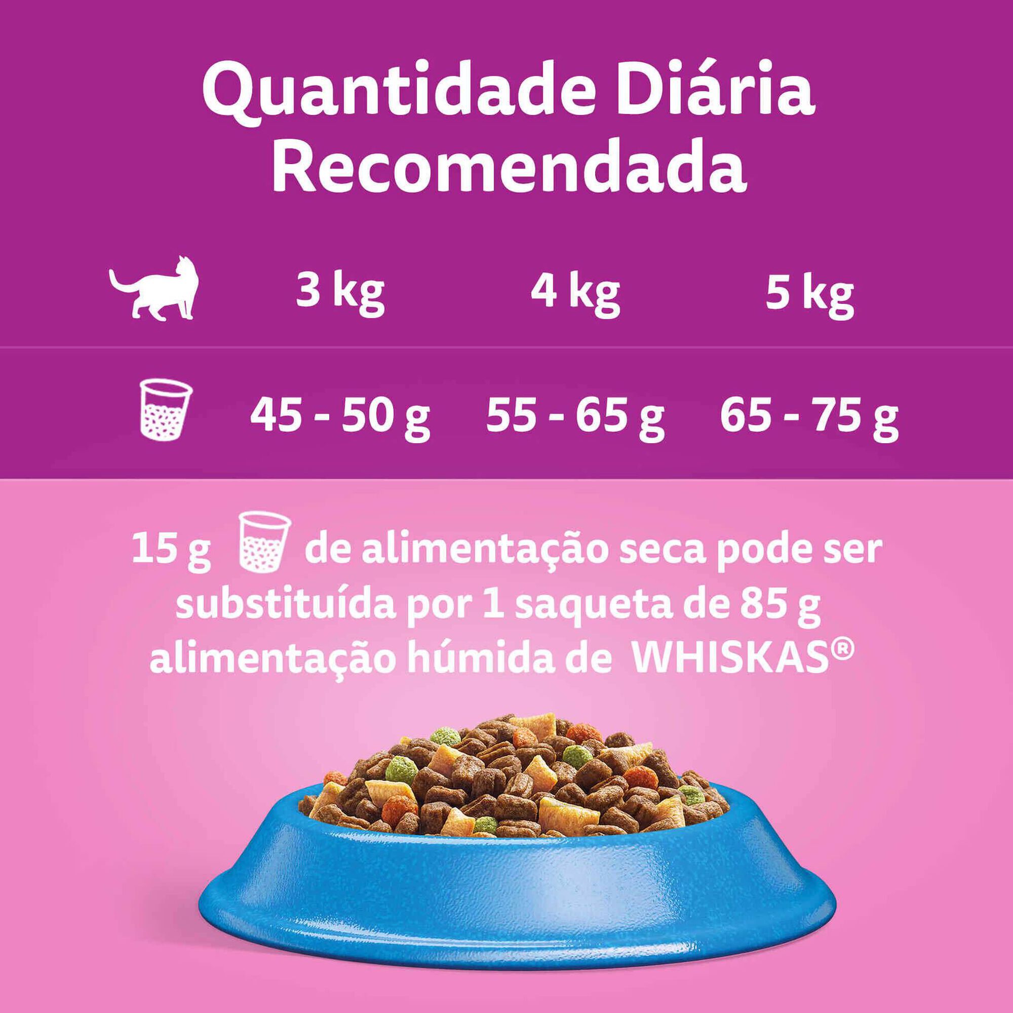 Ra&ccedil;&atilde;o para Gato Adulto Atum Whiskas