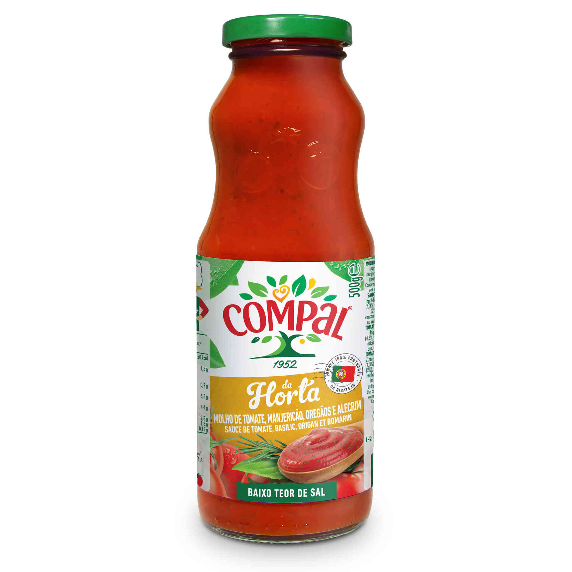Molho de Tomate com Manjericão, Oregãos e Alecrim Molho de Tomate com Manjericão, Oregãos e Alecrim