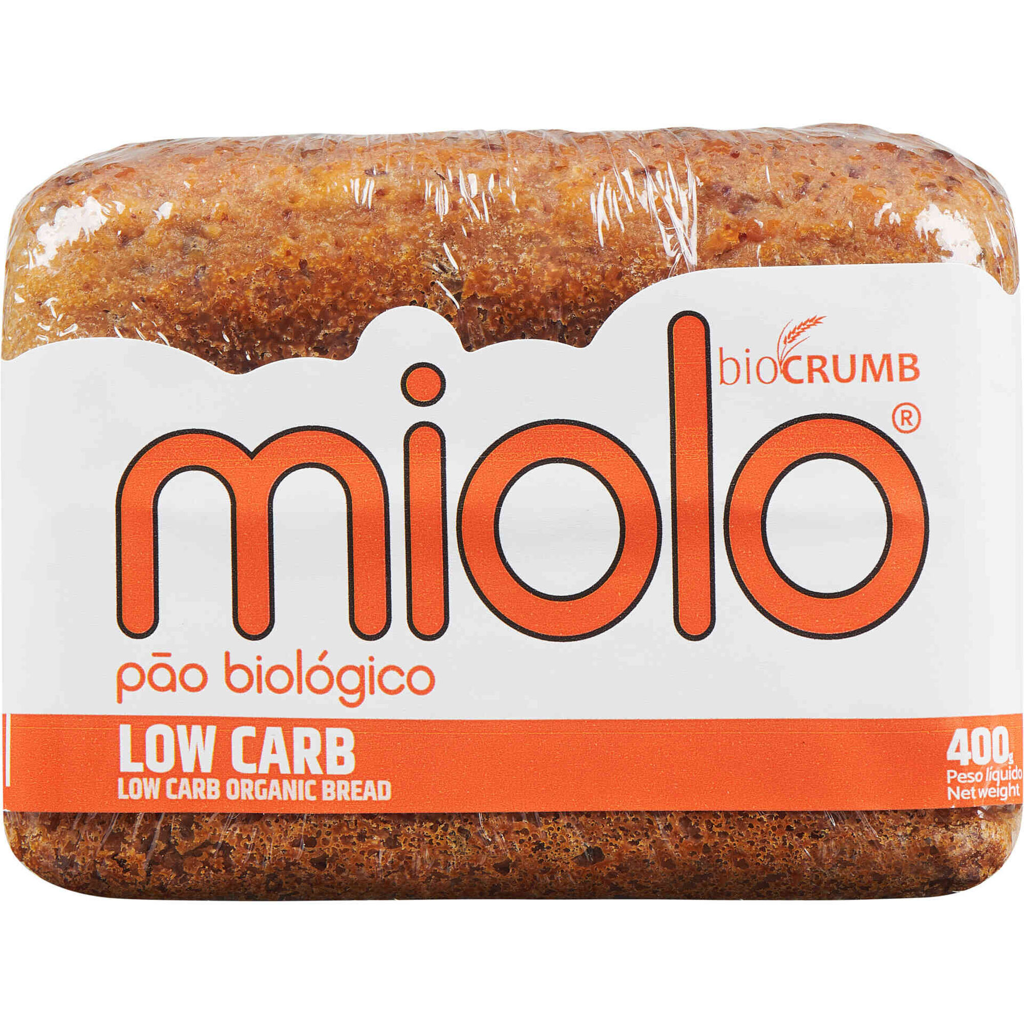 P&atilde;o Low Carb Biol&oacute;gico Miolo
