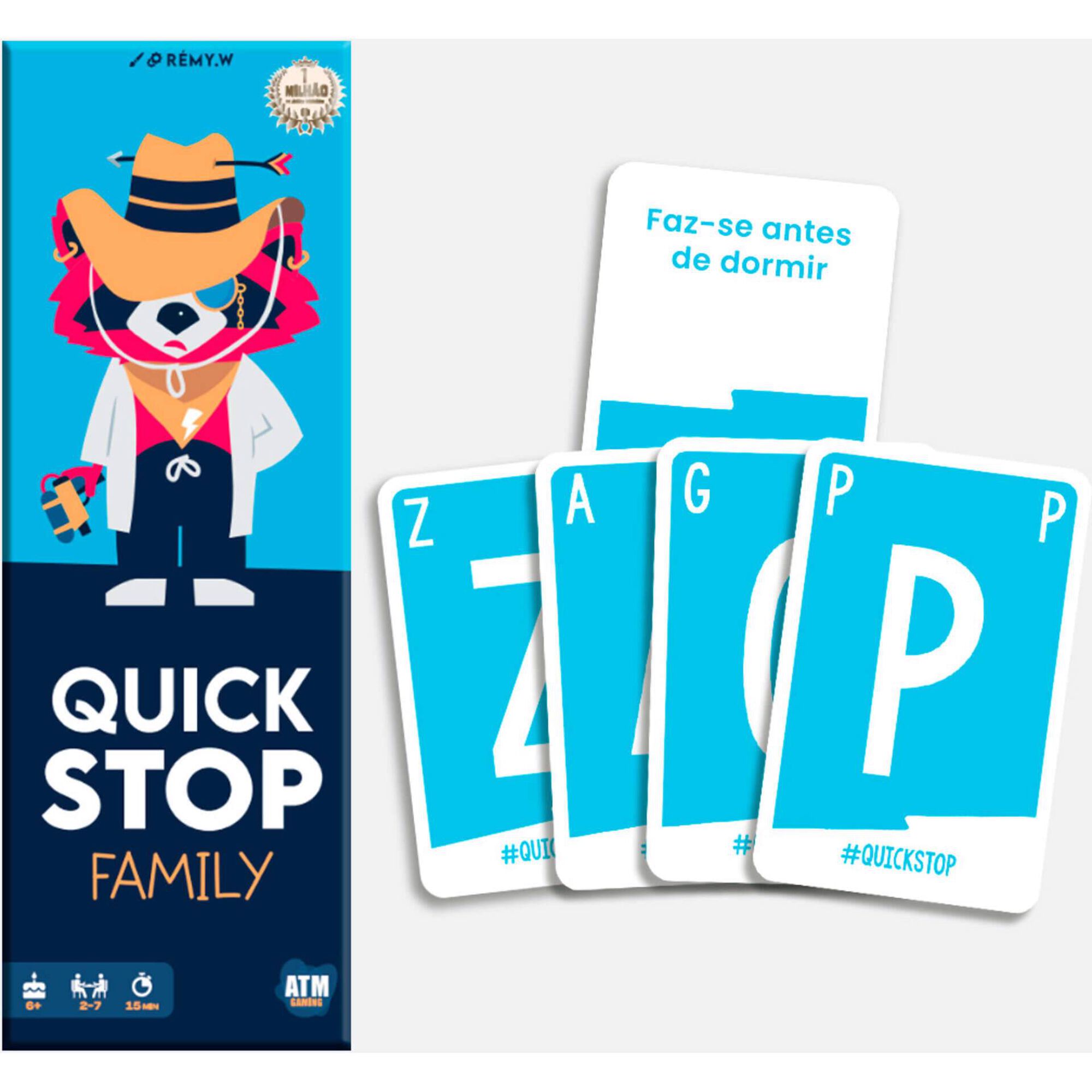 Devir - Jogo Quick Stop Family