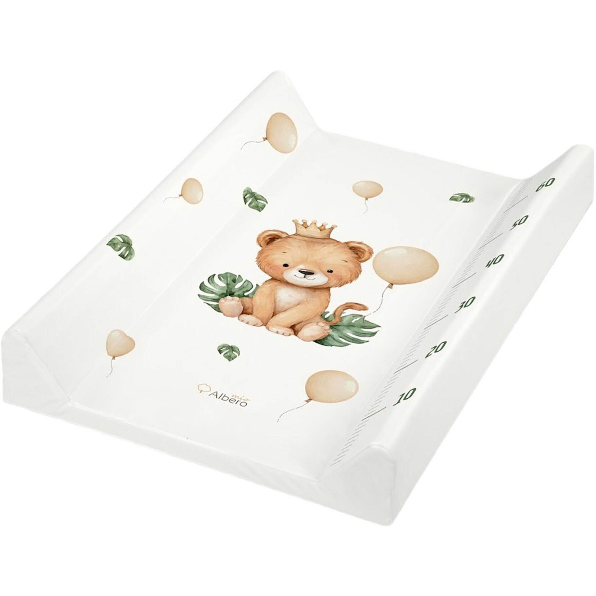 Muda-fraldas Perfilado com Base Firme 70x47cm Safari Party Twinko