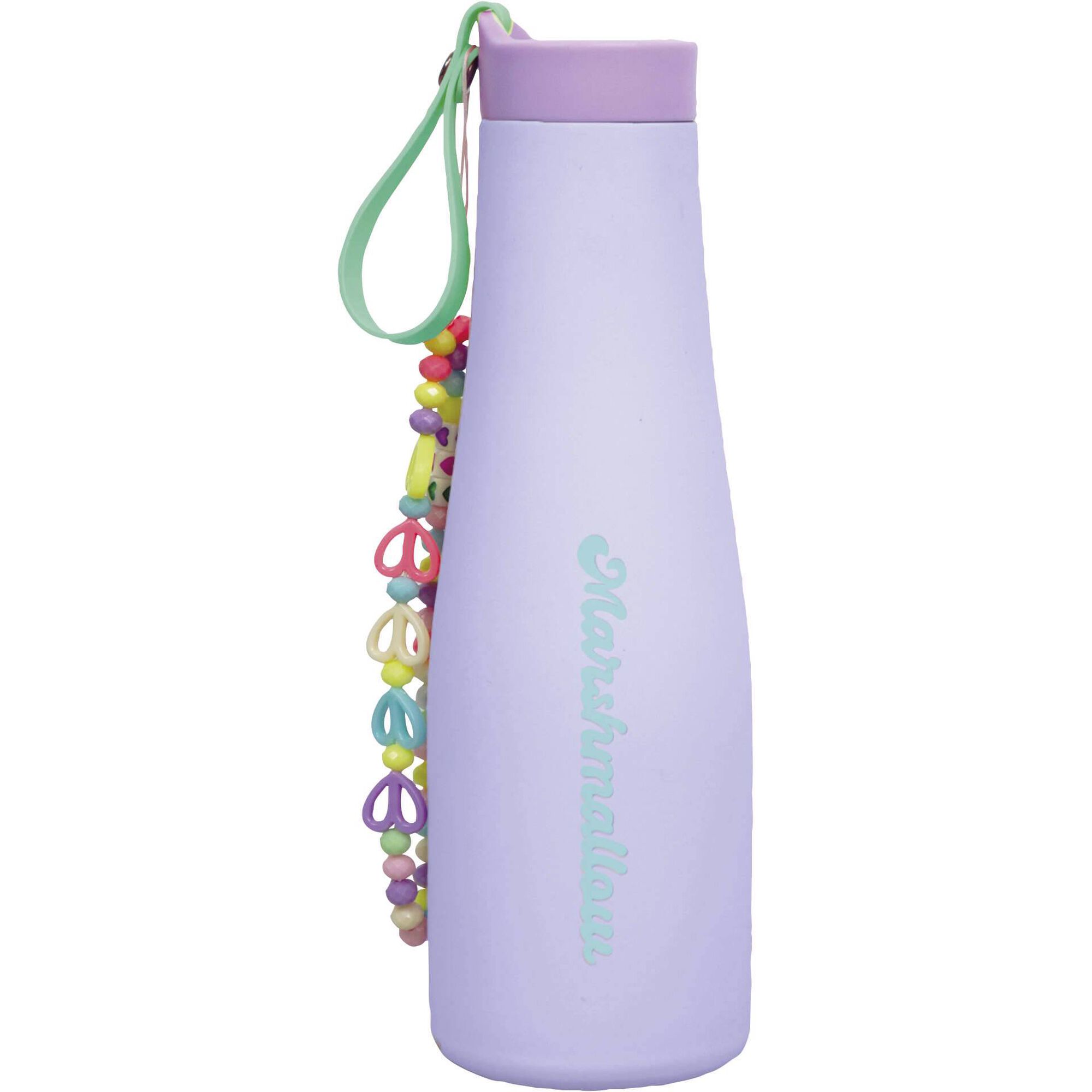 Garrafa com Chaveiro 550ml Summertime (v&aacute;rias cores) Marshmallow