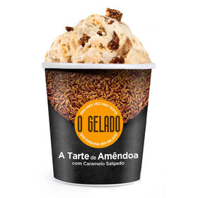 Gelado Tarte Am&ecirc;ndoa O Gelado