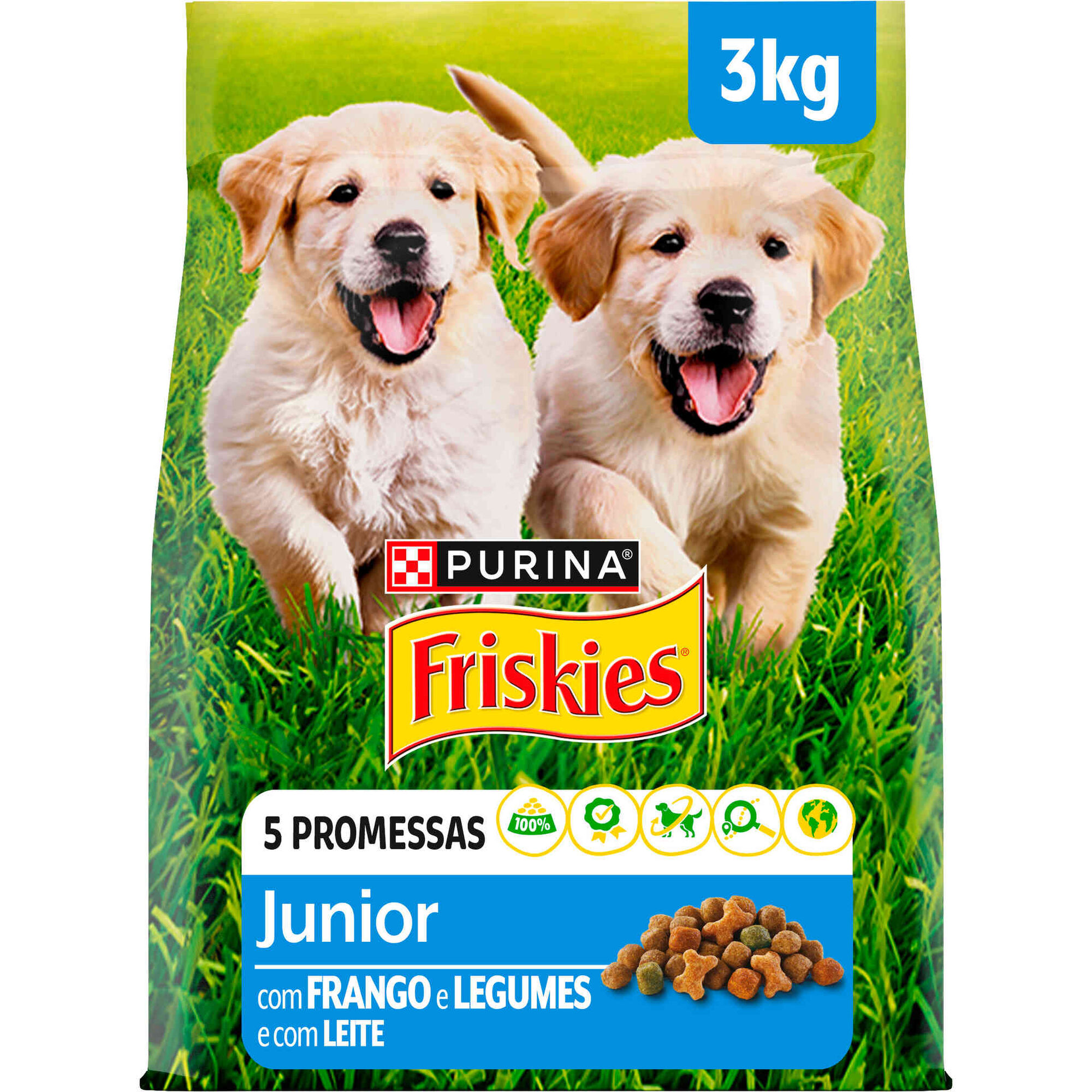 Ração para Cão Júnior Frango e Legumes