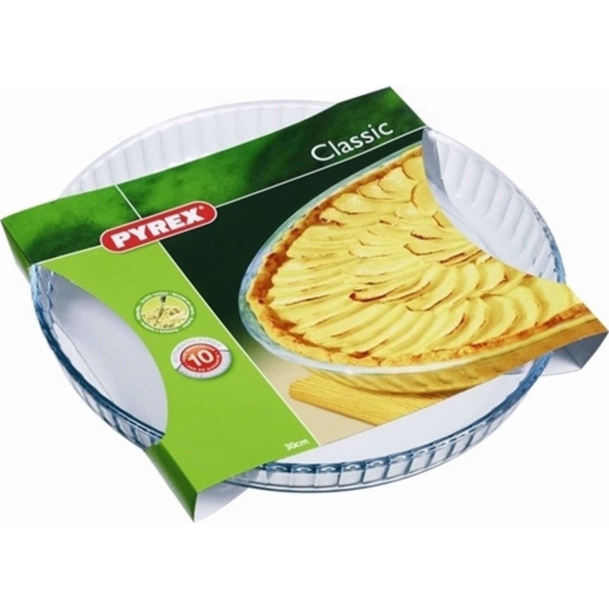 Forma Tarte Vidro 30cm Pyrex