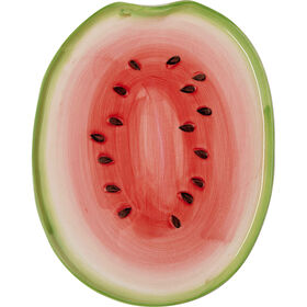 Prato 25x19,5x1,5cm Melancia Kasa