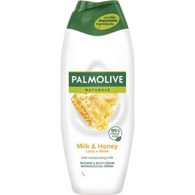 Gel de Banho Hidratante Naturals Leite e Mel Palmolive