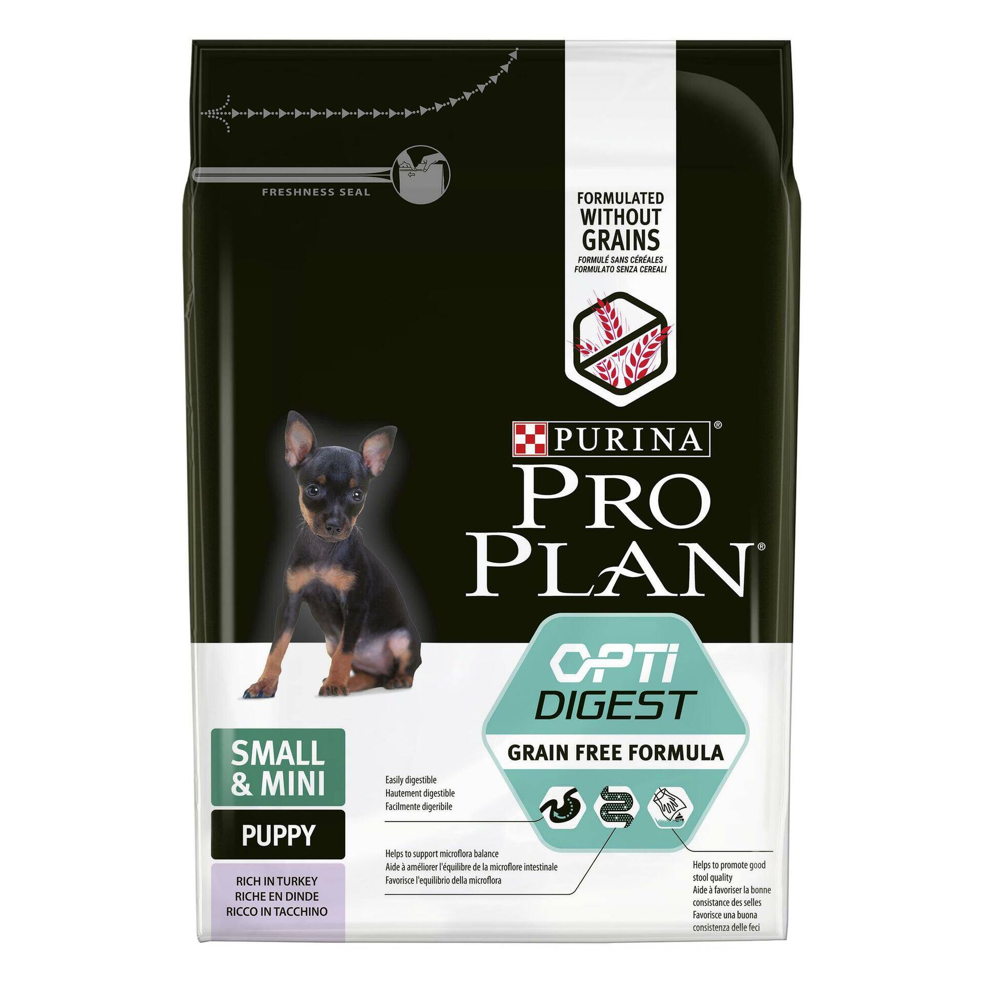 Ração para Cão Júnior Mini Grain Free Optidigest Peru Ração para Cão Júnior Mini Grain Free Optidigest Peru