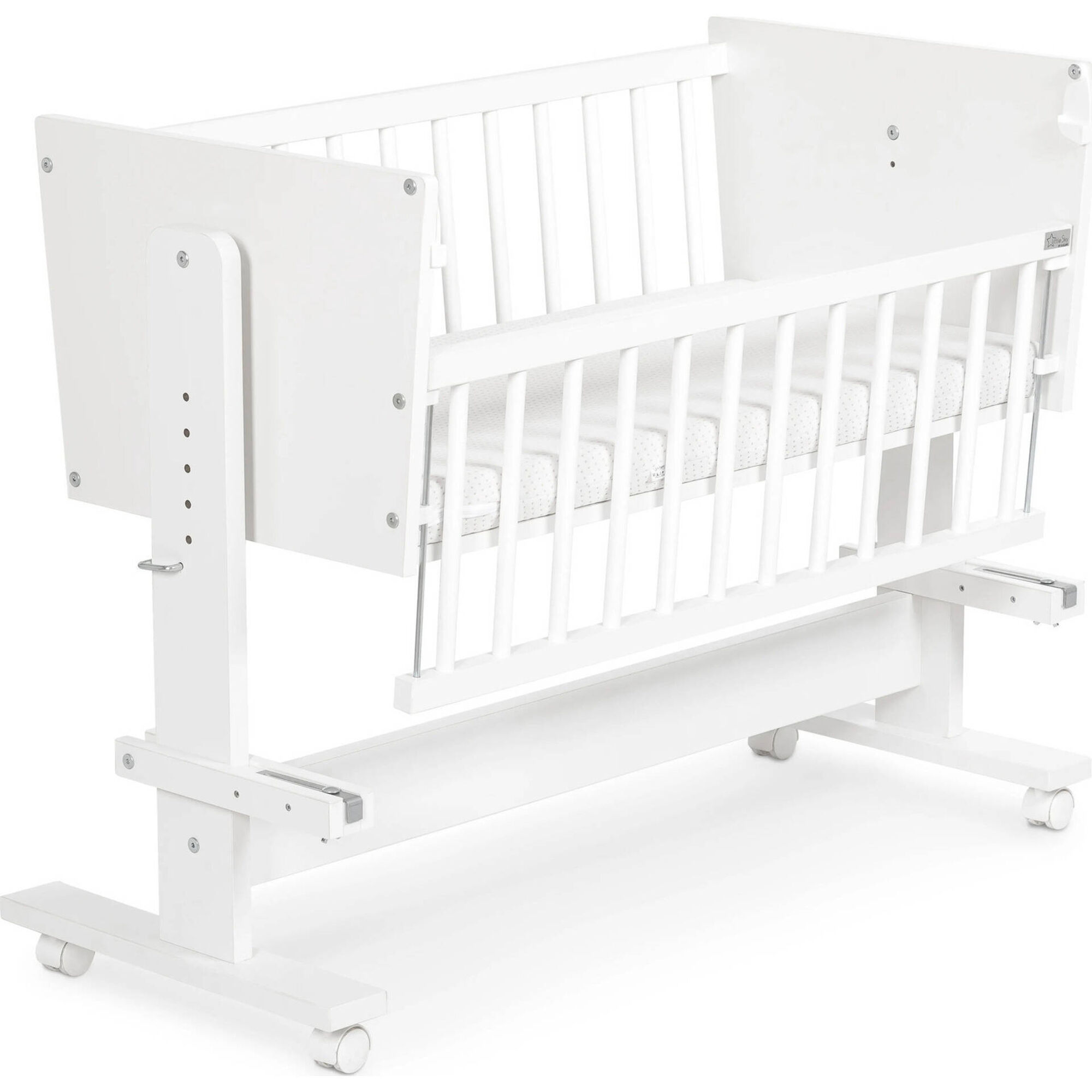 Berço Madeira Multifunções Branco Zoya