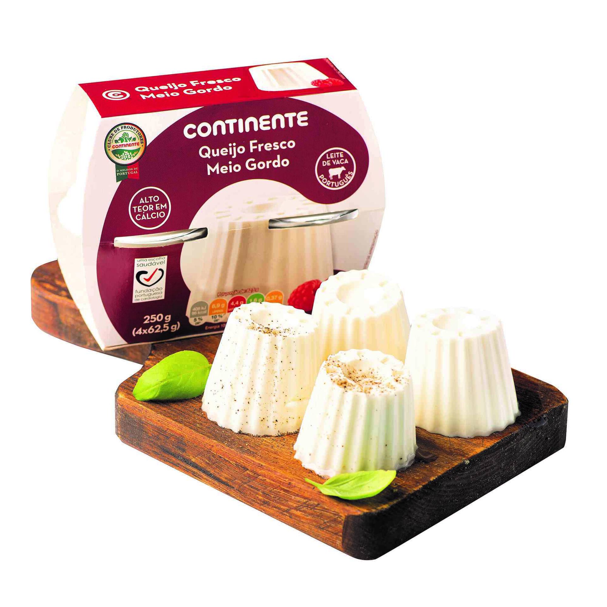 Queijo Fresco Meio Gordo Longa Duração