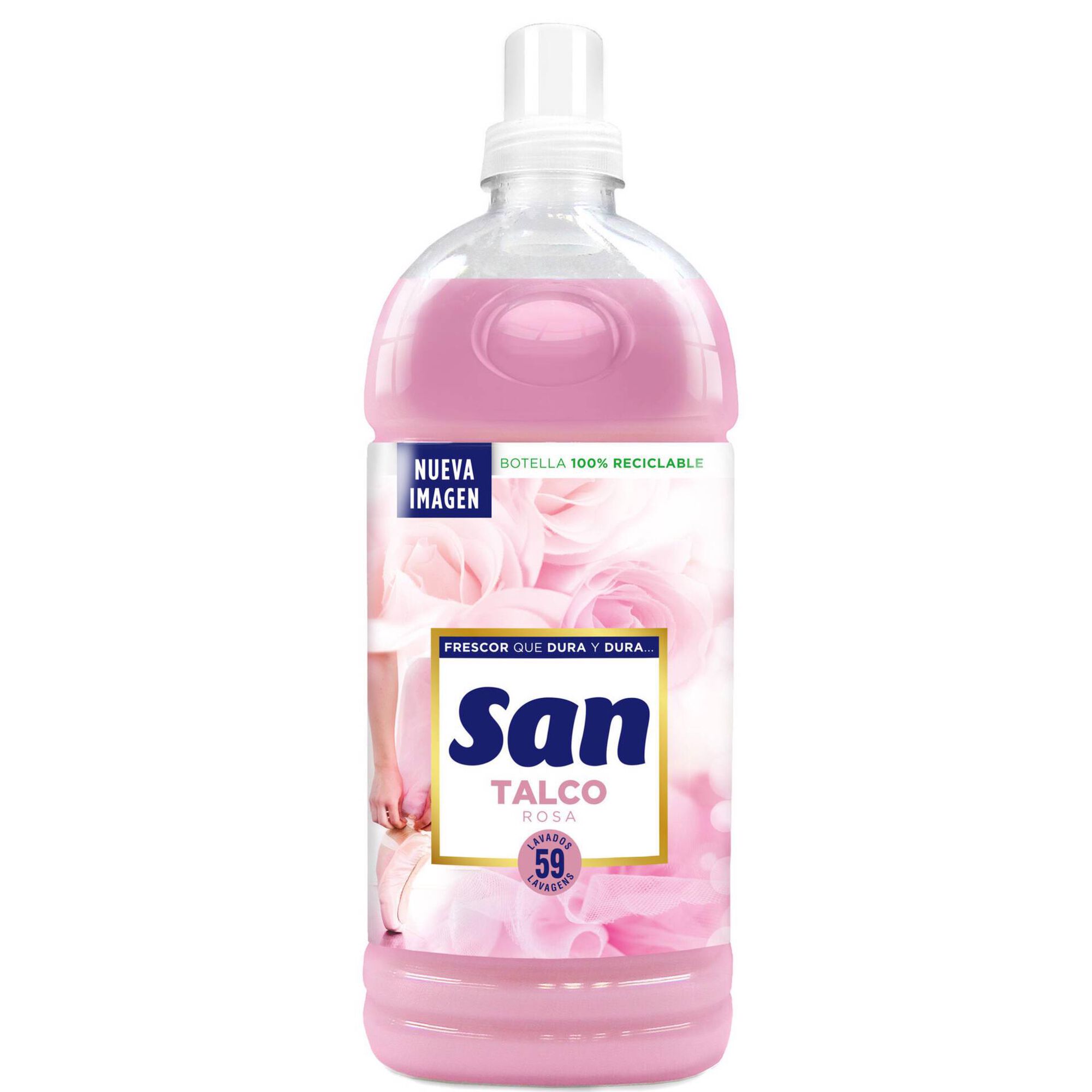 Amaciador Roupa Concentrado Talco Rosa