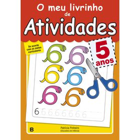 O Meu Livrinho de Atividades - 5 Anos de Patr&iacute;cia Pinheiro