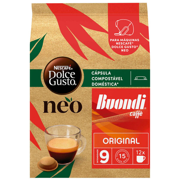 Cápsulas de Café Buondi Int 9 Nescafé Dolce Gusto Neo