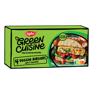 Mini Hambúrgueres de Vegetais Iglo Green Cuisine