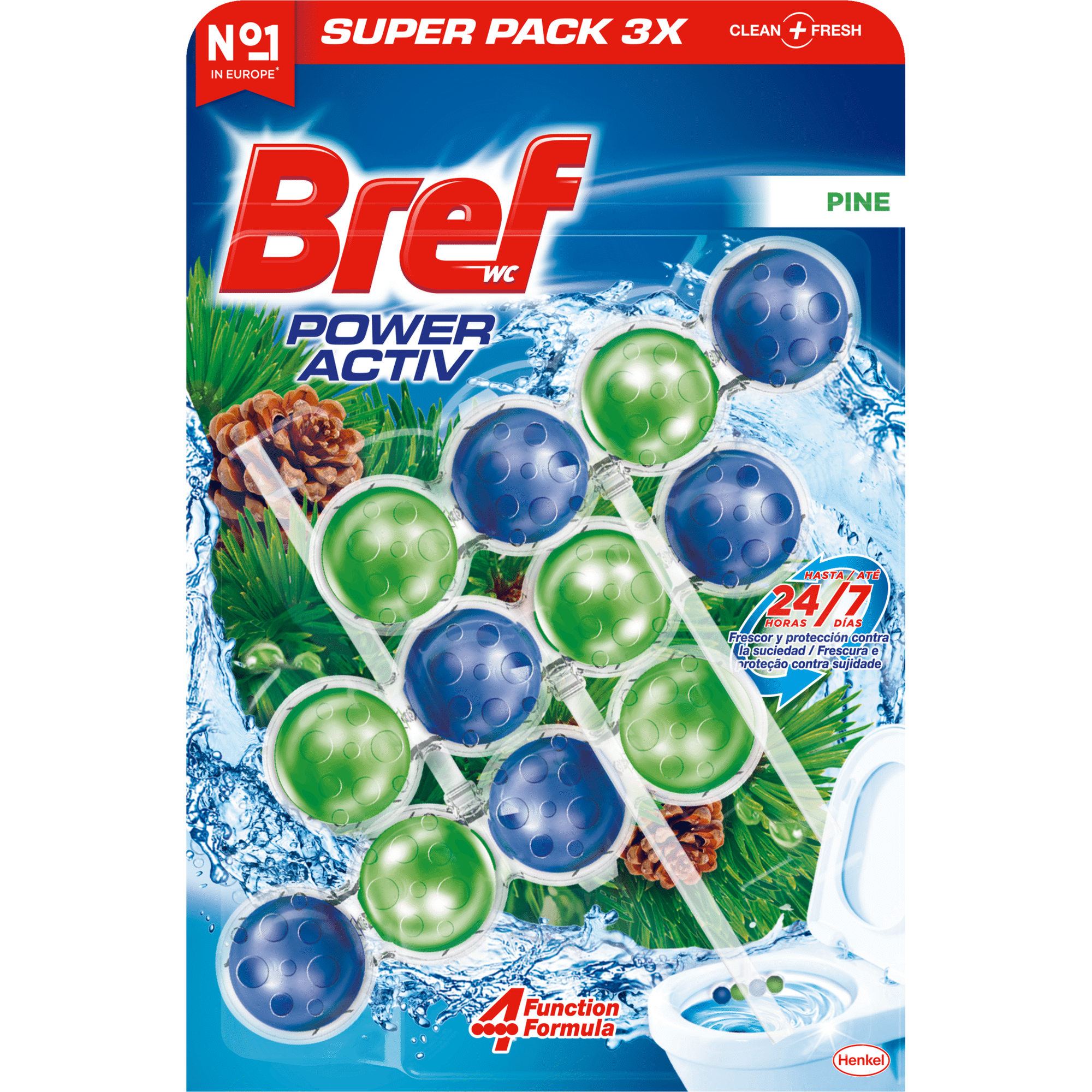 Bloco Sanit&aacute;rio Power Activ Pinho Bref