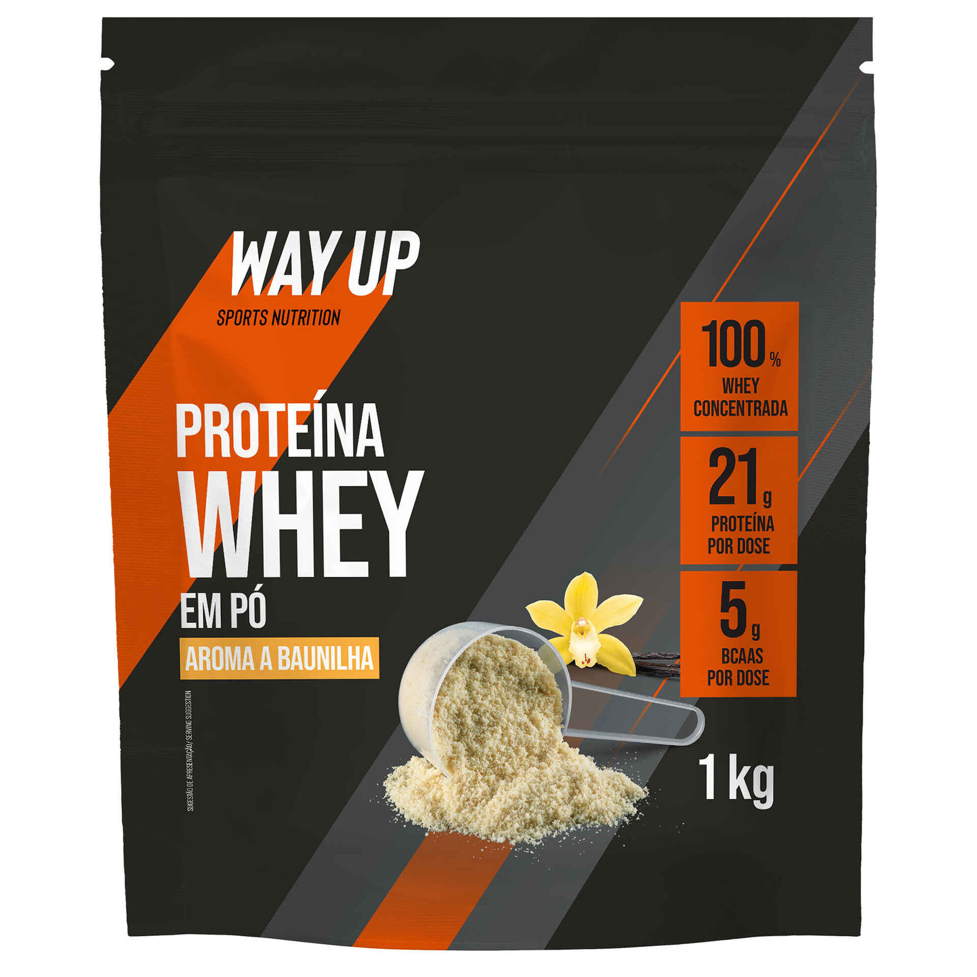 Proteína Whey Concentrada de Baunilha