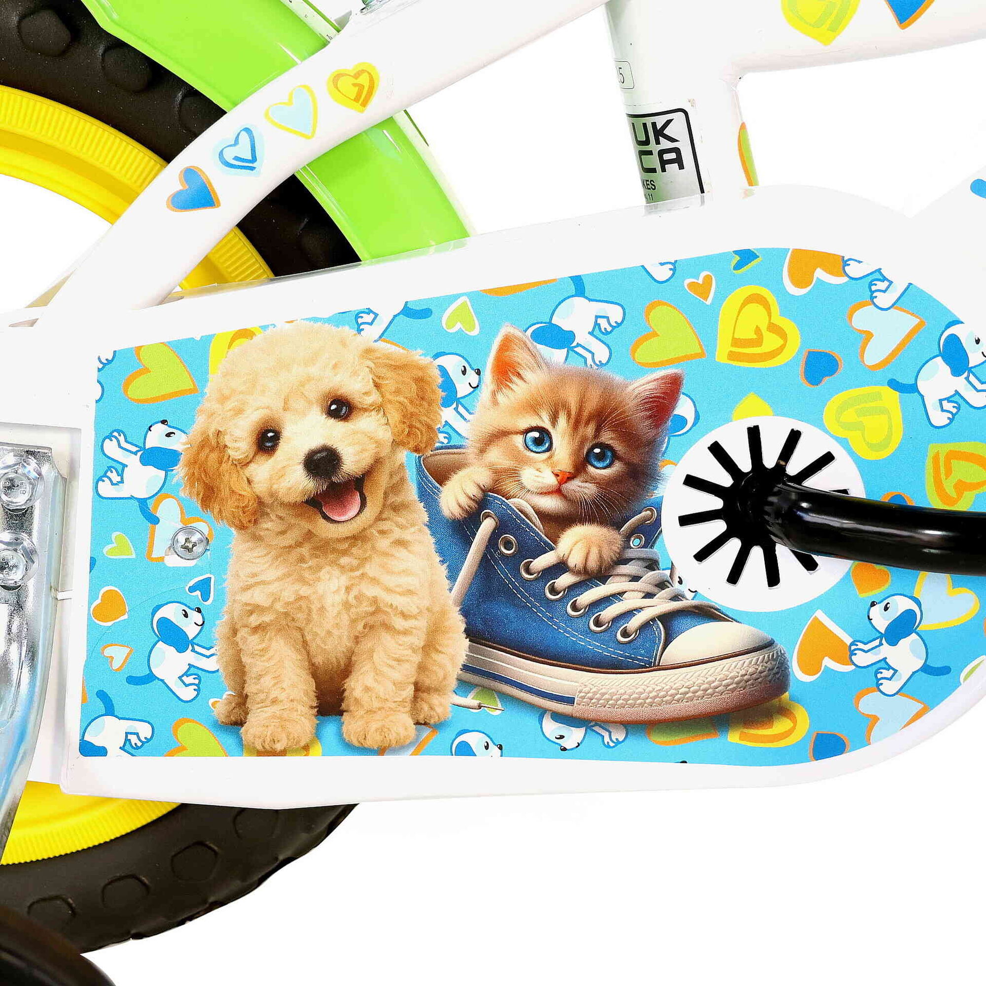 Bicicleta de Crian&ccedil;a Roda 12'' 3-5 Anos Furry Fun