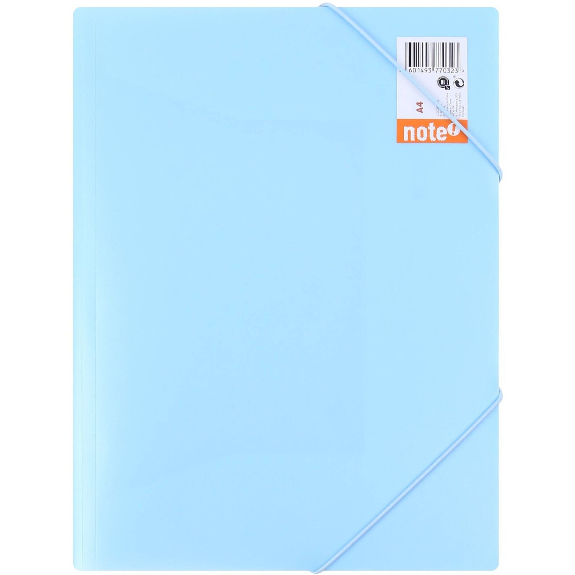 Capa com Elástico A4 Pastel (várias cores)