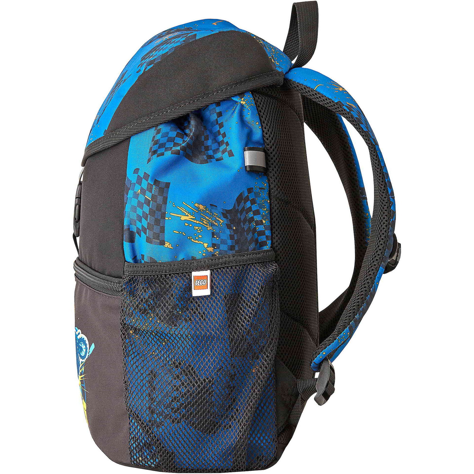 Mochila Pequena Azul e Preta Race