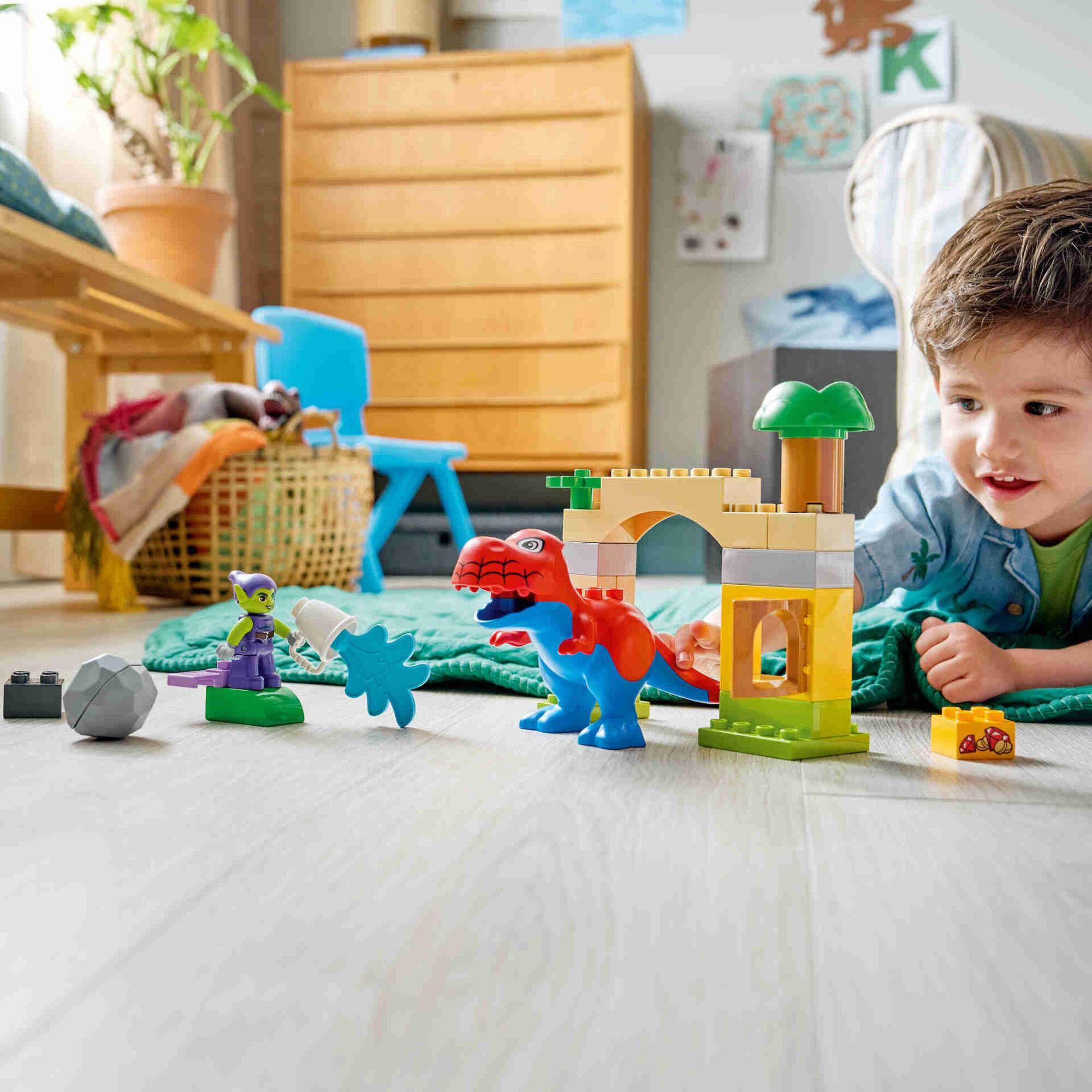 LEGO Duplo - Dinossauro Spidey-Rex contra Green Goblin - 10463