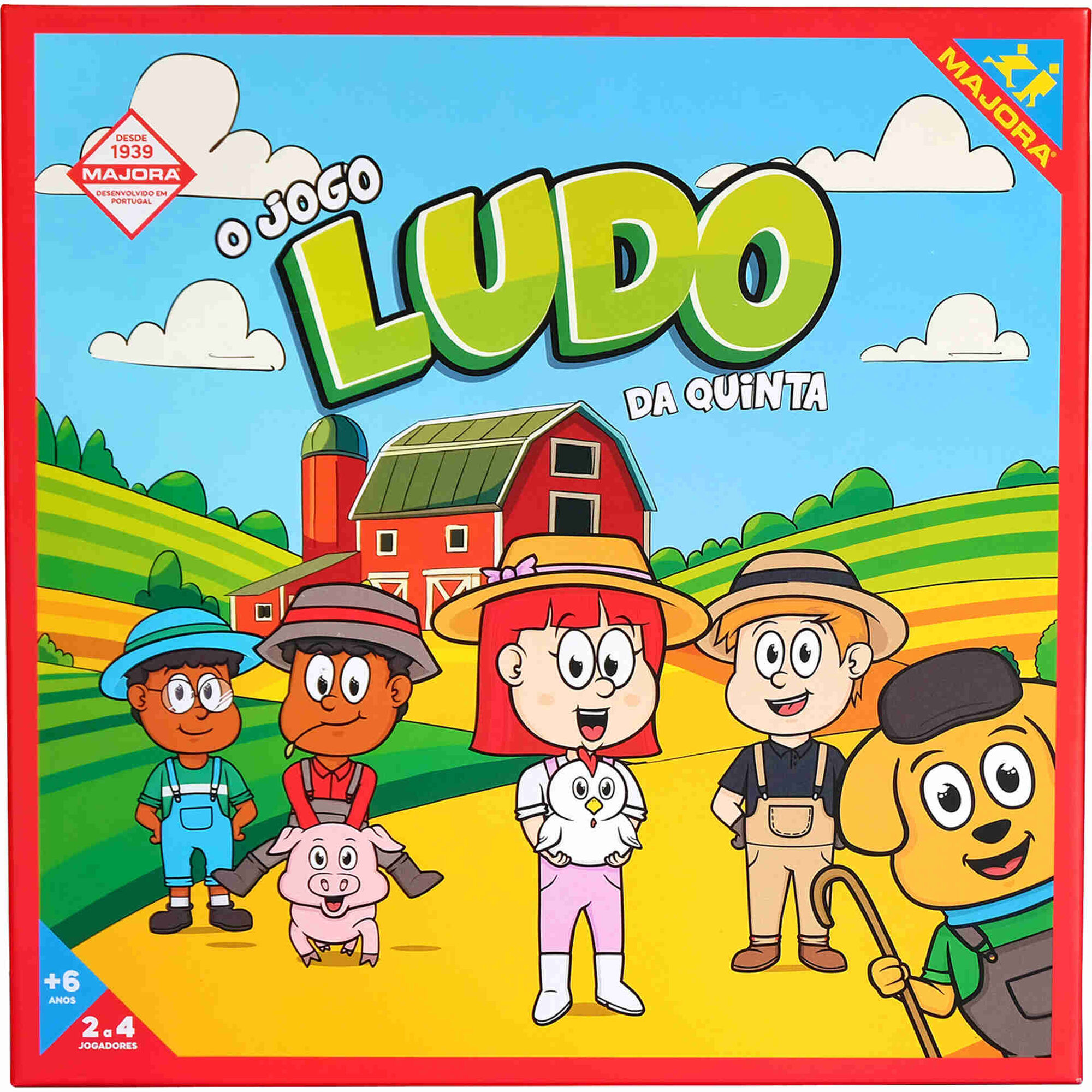 Jogo de Tabuleiro Ludo do Circo