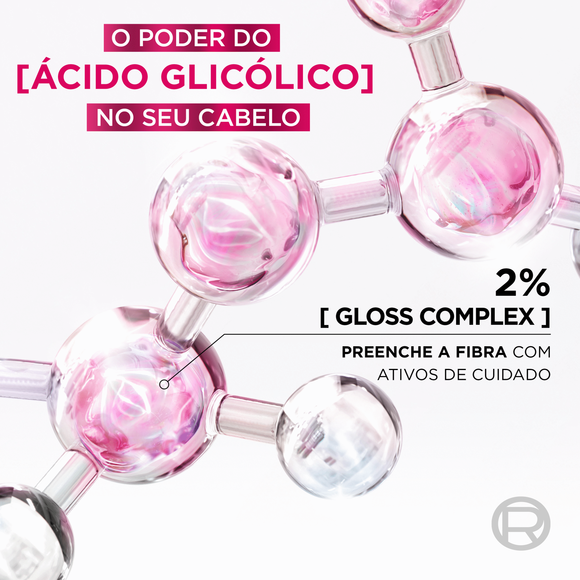 Champ&ocirc; Glycolic Gloss L'Or&eacute;al Paris Elvive